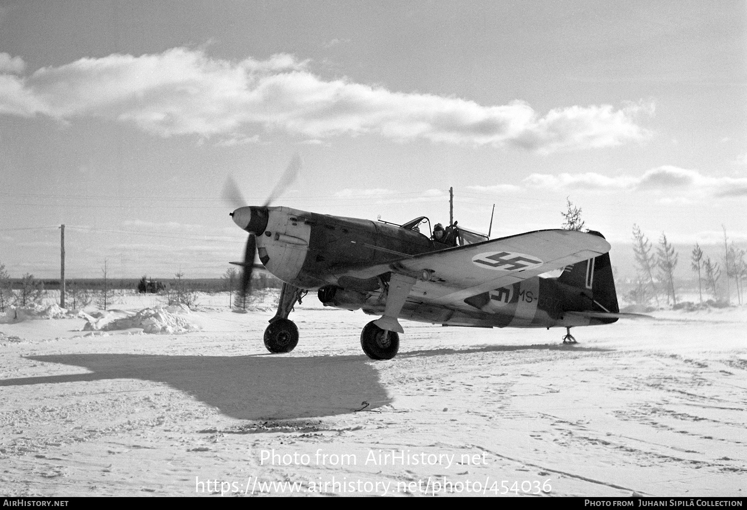 Aircraft Photo of MS-607 | Morane-Saulnier MS-406 | Finland - Air Force | AirHistory.net #454036