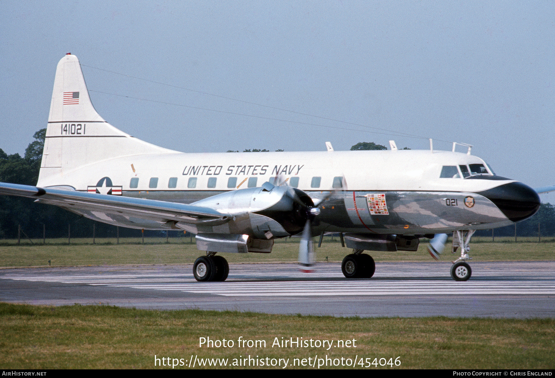 Aircraft Photo of 141021 | Convair C-131F | USA - Navy | AirHistory.net #454046