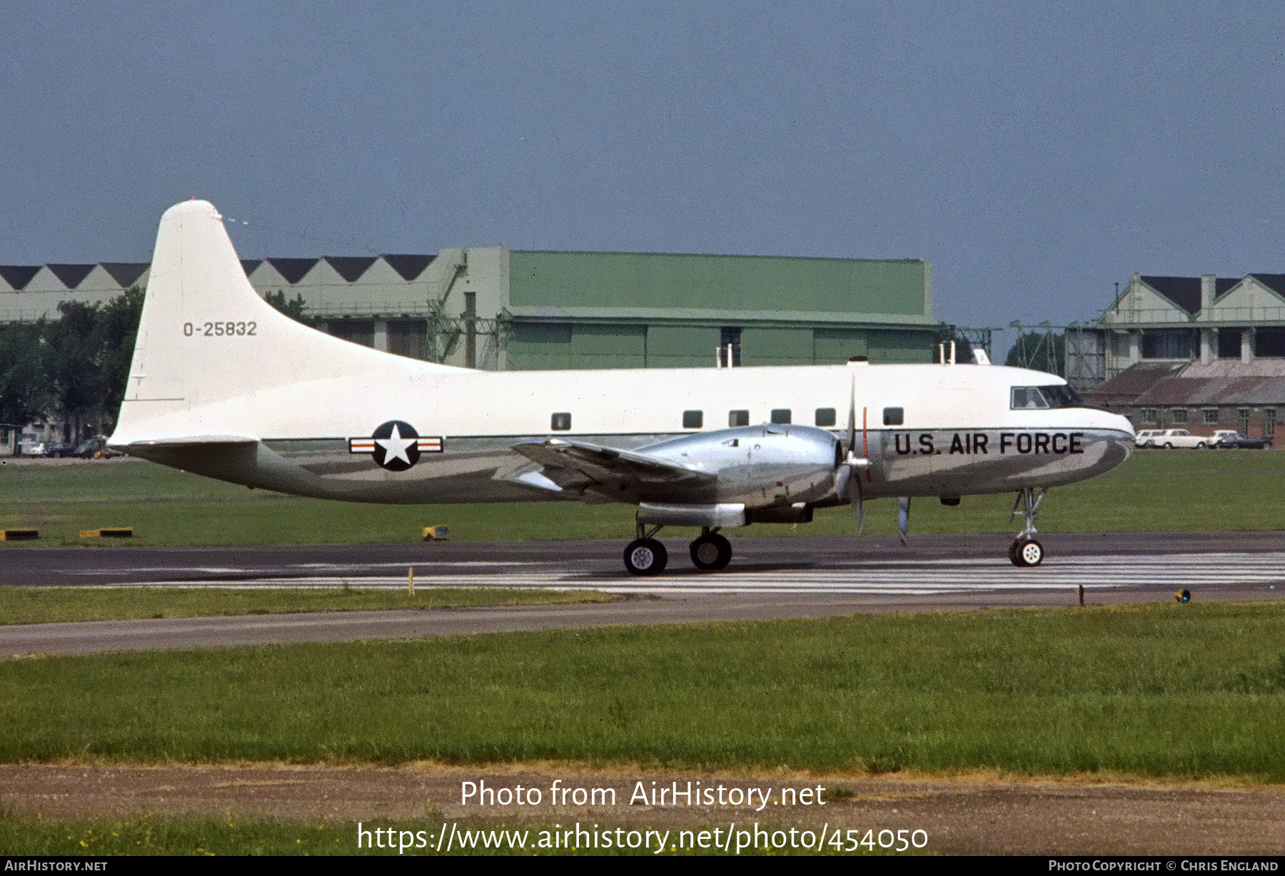 Aircraft Photo of 52-5832 / 0-25832 | Convair VT-29D | USA - Air Force | AirHistory.net #454050