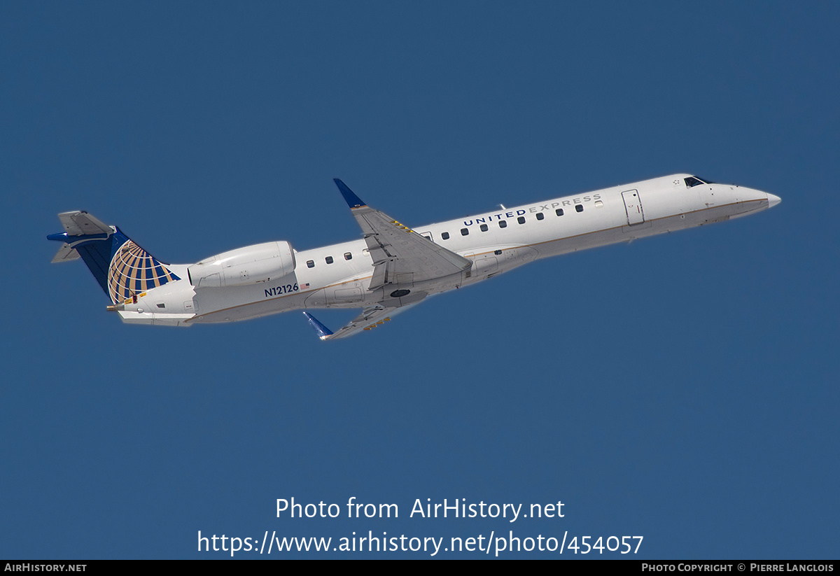 Aircraft Photo of N12126 | Embraer ERJ-145XR (EMB-145XR) | United Express | AirHistory.net #454057