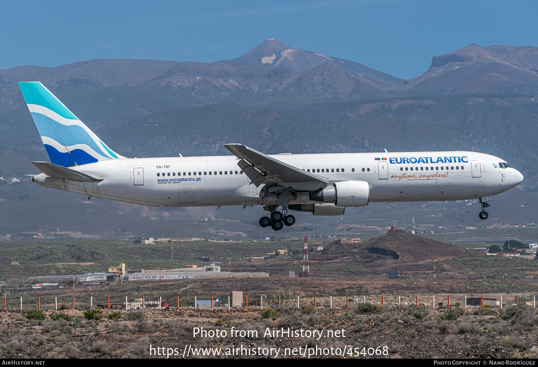 Aircraft Photo of CS-TST | Boeing 767-34P/ER | Euro Atlantic Airways | AirHistory.net #454068