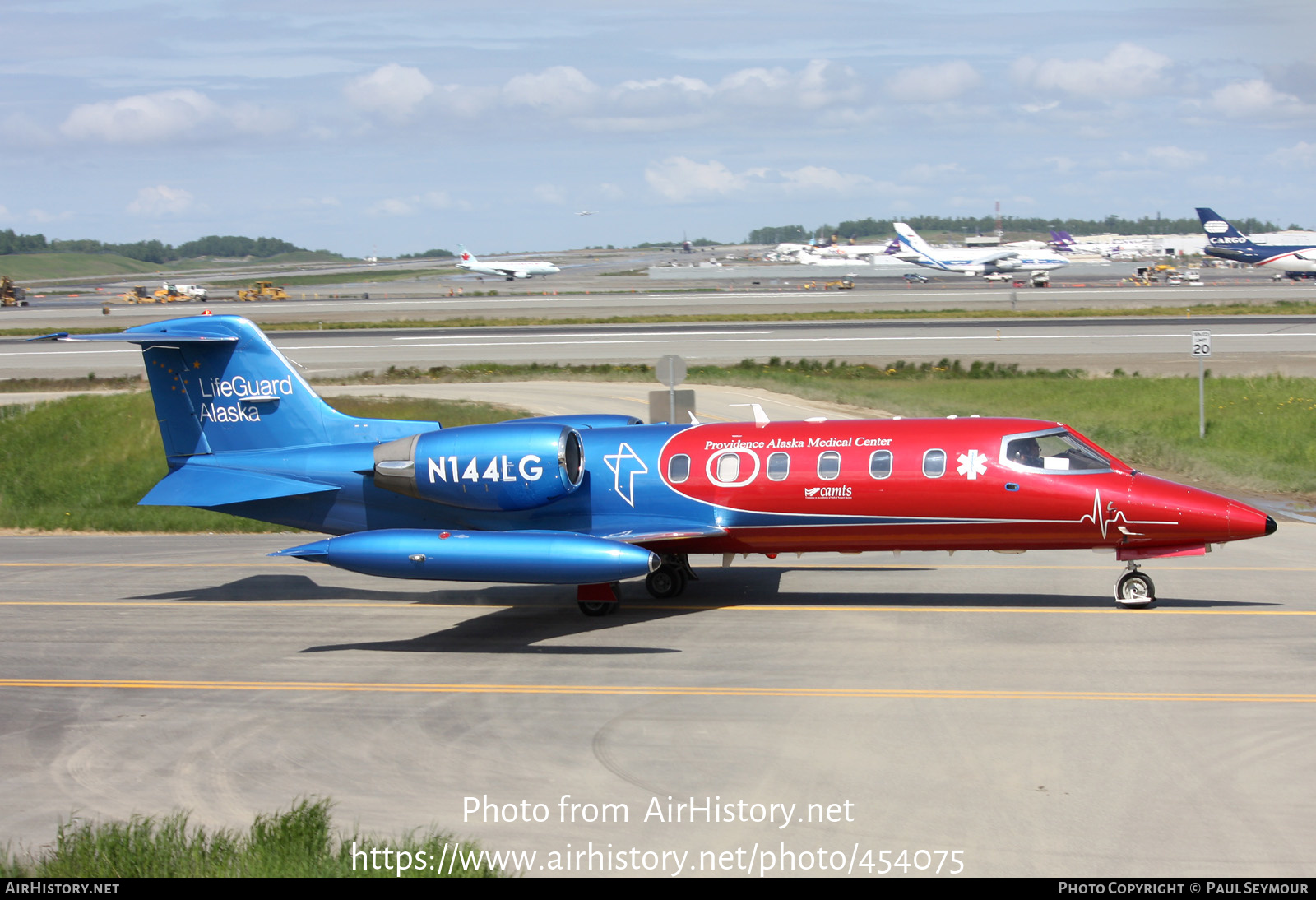 Aircraft Photo of N144LG | Gates Learjet 35A/ZR | Lifeguard Alaska - Providence Alaska Medical Center | AirHistory.net #454075