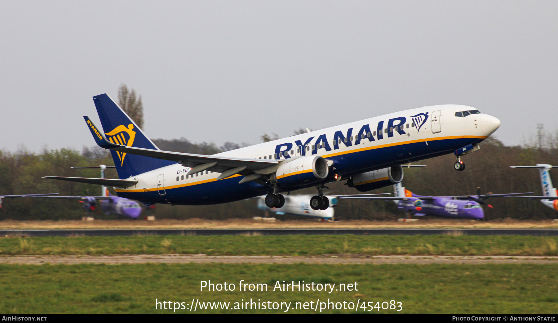 Aircraft Photo of EI-EBI | Boeing 737-8AS | Ryanair | AirHistory.net #454083