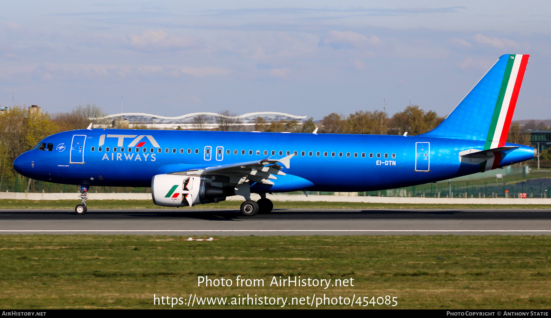 Aircraft Photo of EI-DTN | Airbus A320-216 | ITA Airways | AirHistory.net #454085