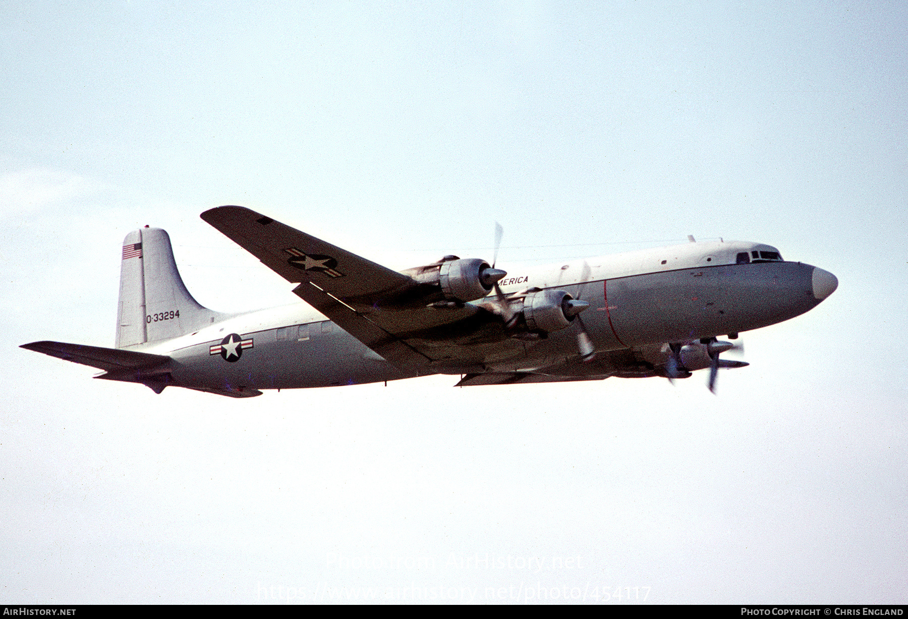 Aircraft Photo of 53-3294 / 0-33294 | Douglas VC-118A Liftmaster | USA - Air Force | AirHistory.net #454117