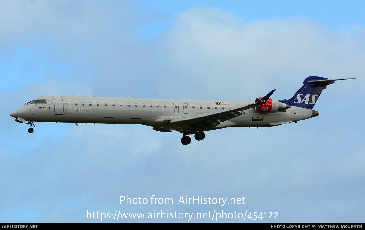 Aircraft Photo of EI-FPB | Bombardier CRJ-900LR NG (CL-600-2D24) | Scandinavian Airlines - SAS | AirHistory.net #454122