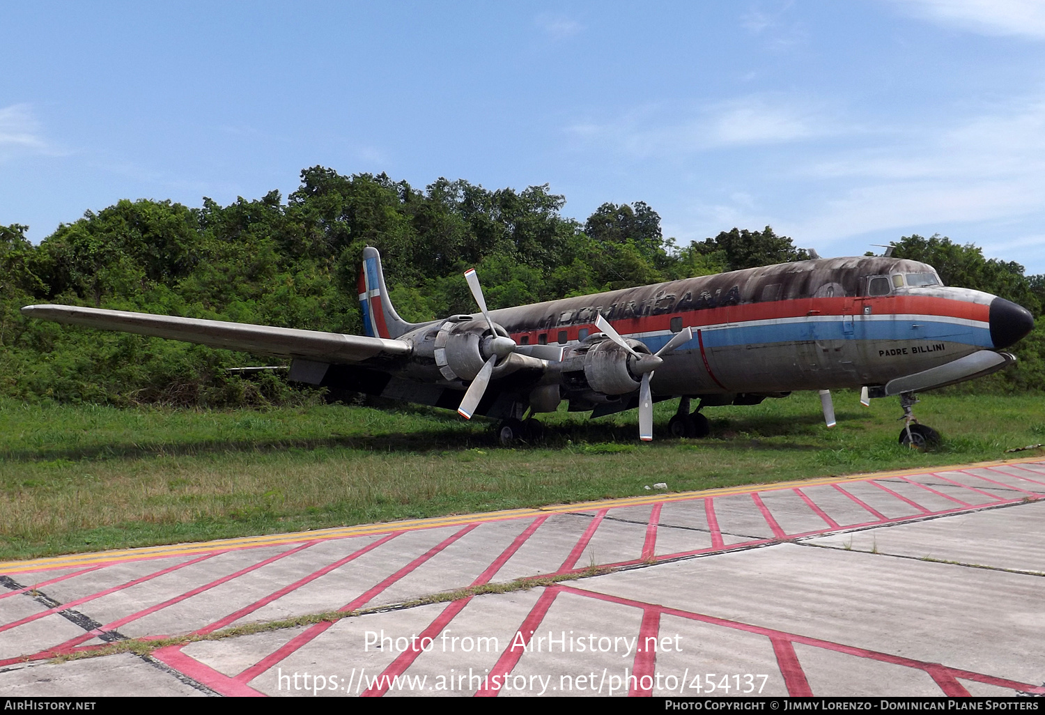 Aircraft Photo of HI-292CT | Douglas C-118A Liftmaster | Dominicana | AirHistory.net #454137