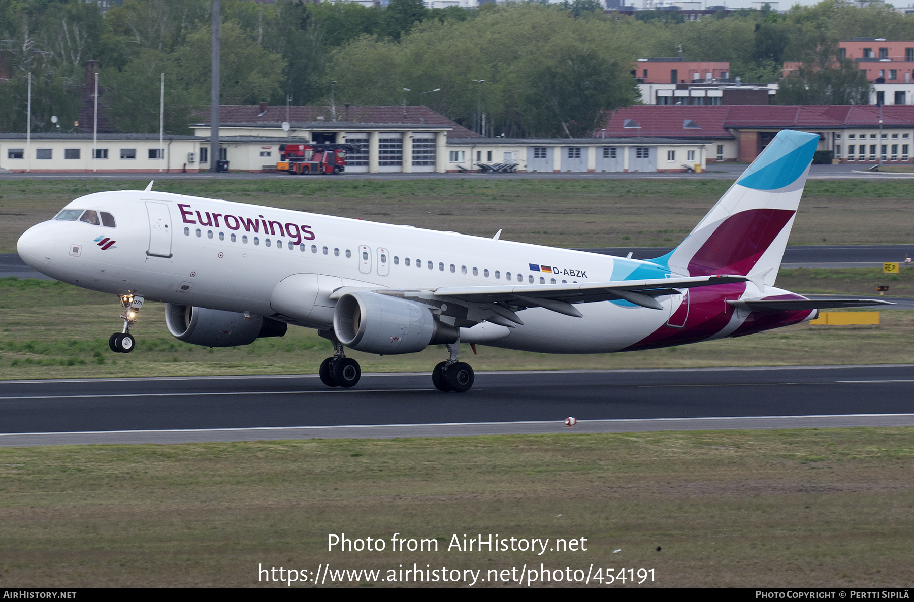 Aircraft Photo of D-ABZK | Airbus A320-216 | Eurowings | AirHistory.net #454191