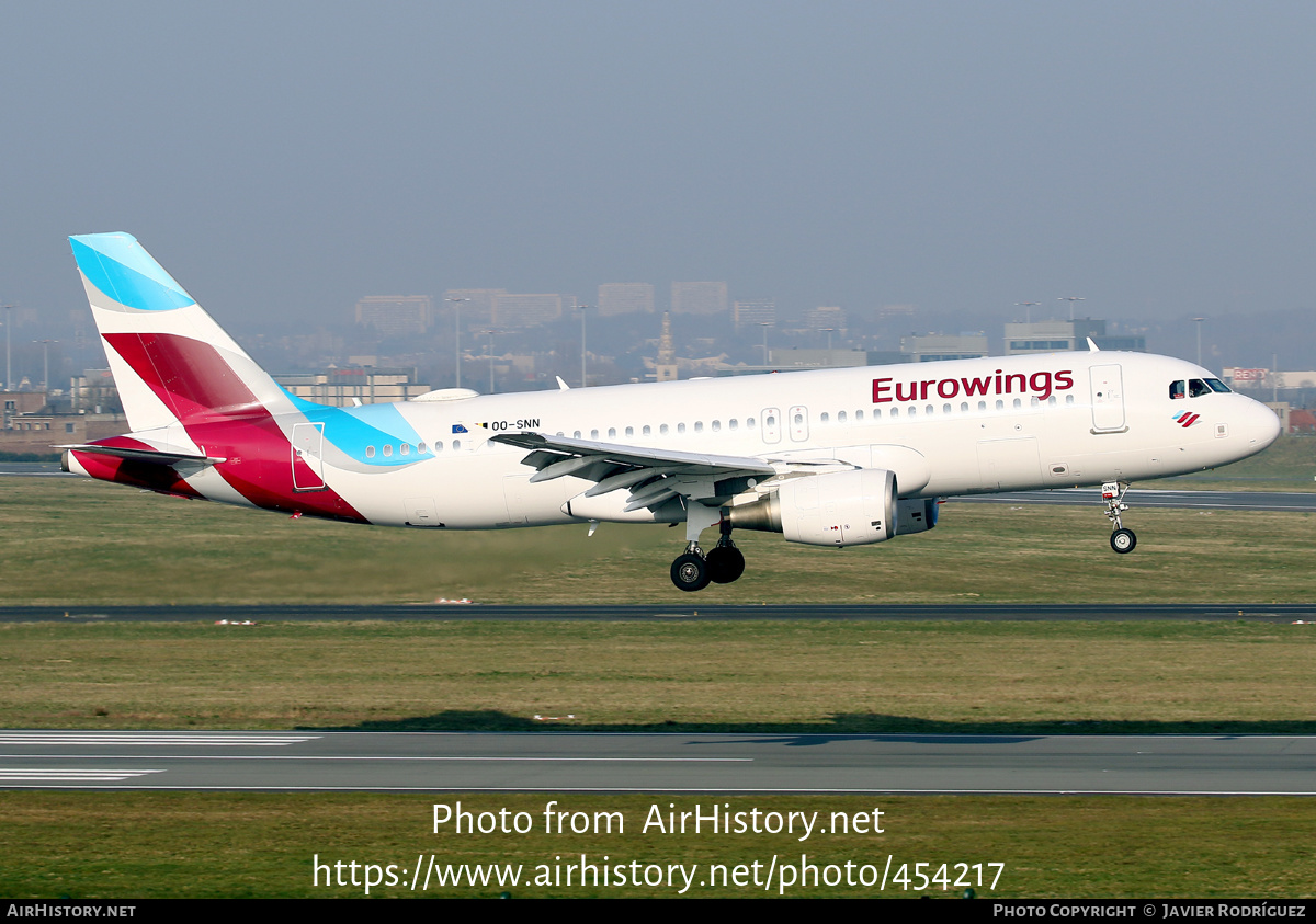 Aircraft Photo of OO-SNN | Airbus A320-214 | Eurowings | AirHistory.net #454217