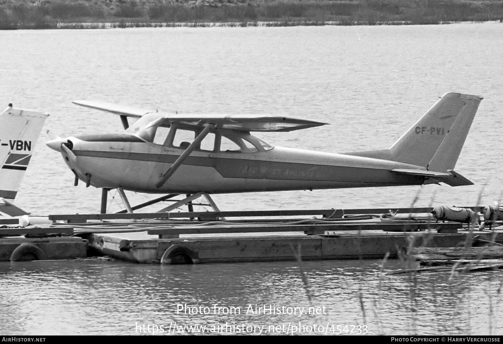 Aircraft Photo of CF-PVI | Cessna 172E | AirWest Airlines | AirHistory.net #454233