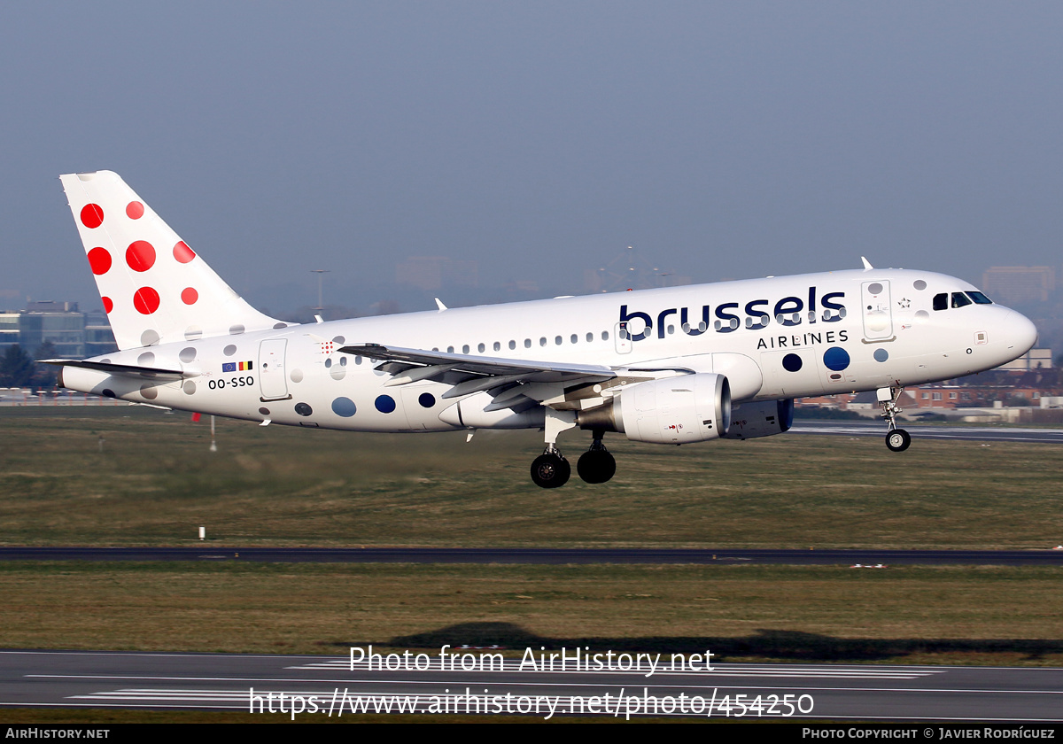 Aircraft Photo of OO-SSO | Airbus A319-111 | Brussels Airlines | AirHistory.net #454250