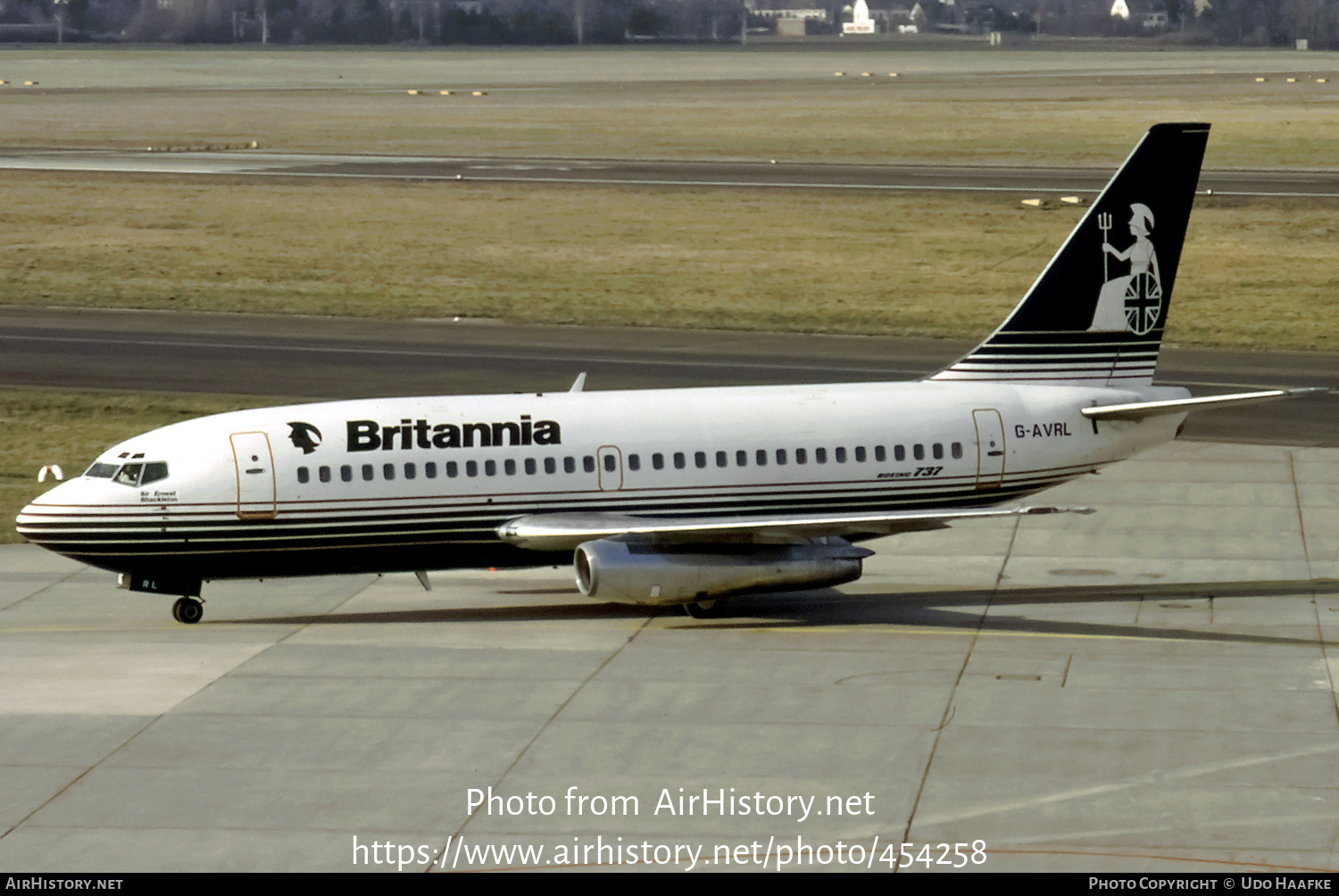 Aircraft Photo of G-AVRL | Boeing 737-204 | Britannia Airways | AirHistory.net #454258