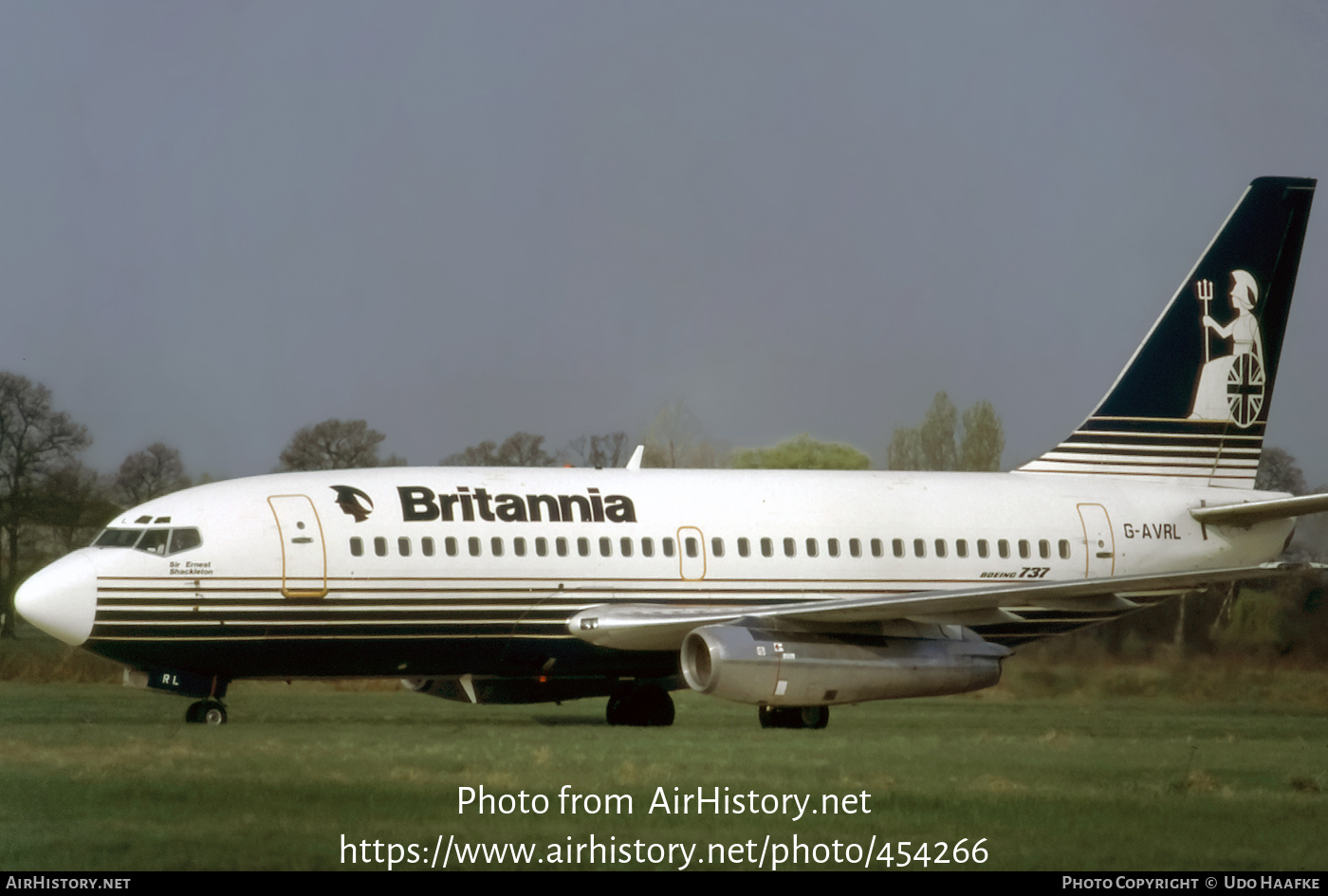 Aircraft Photo of G-AVRL | Boeing 737-204 | Britannia Airways | AirHistory.net #454266