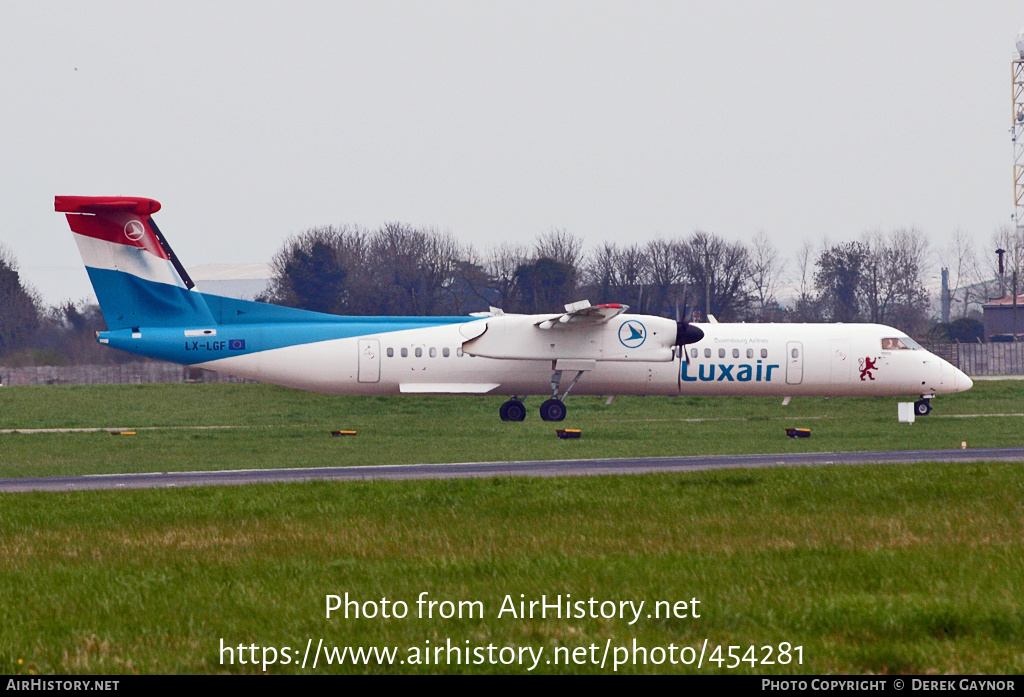 Aircraft Photo of LX-LGF | Bombardier DHC-8-402 Dash 8 | Luxair | AirHistory.net #454281