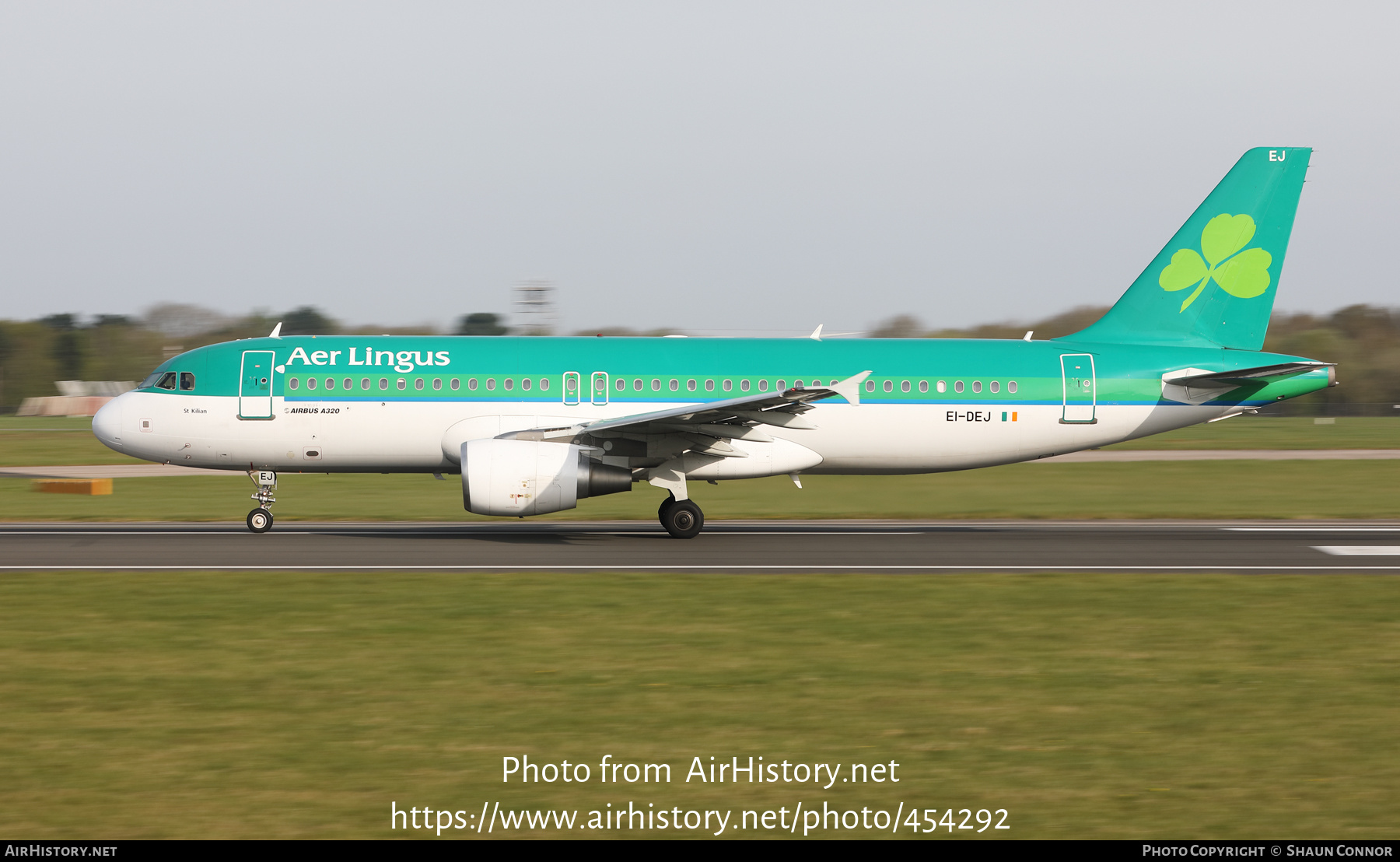 Aircraft Photo of EI-DEJ | Airbus A320-214 | Aer Lingus | AirHistory.net #454292