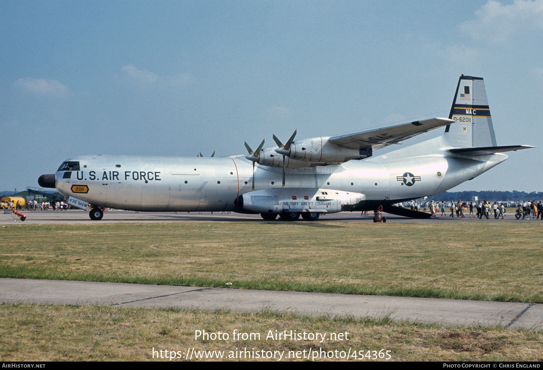 Aircraft Photo of 56-2011 | Douglas C-133A Cargomaster | USA - Air Force | AirHistory.net #454365