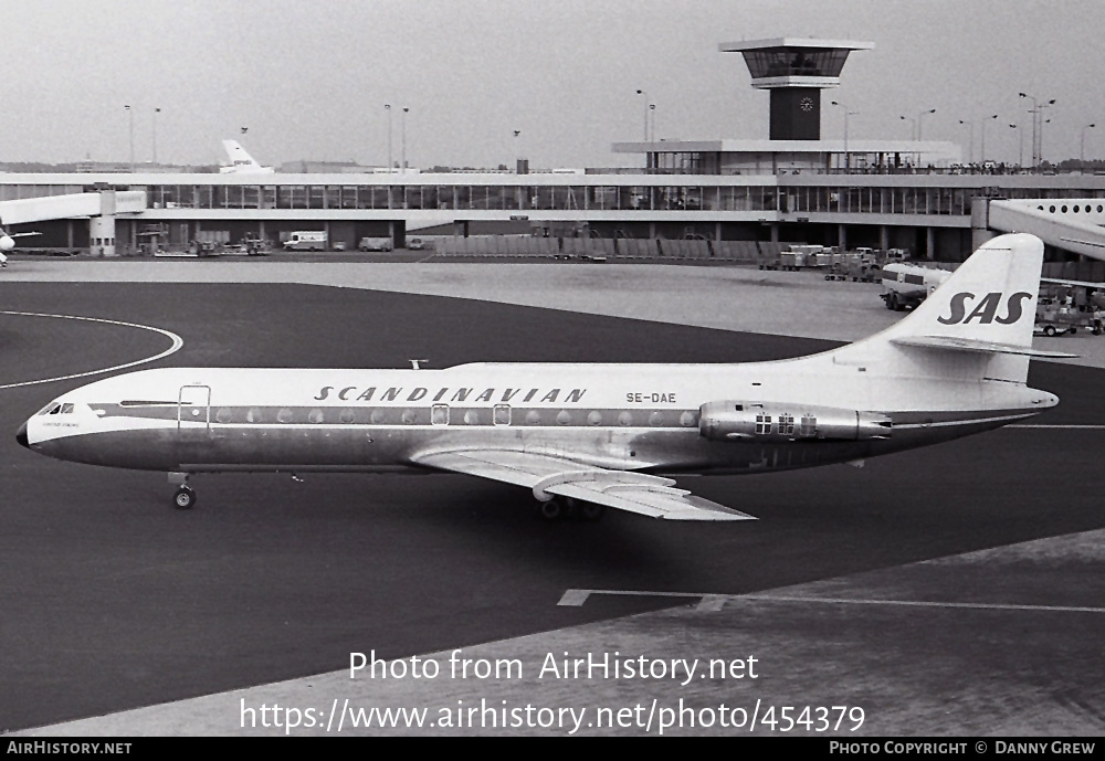 Aircraft Photo of SE-DAE | Sud SE-210 Caravelle III | Scandinavian Airlines - SAS | AirHistory.net #454379