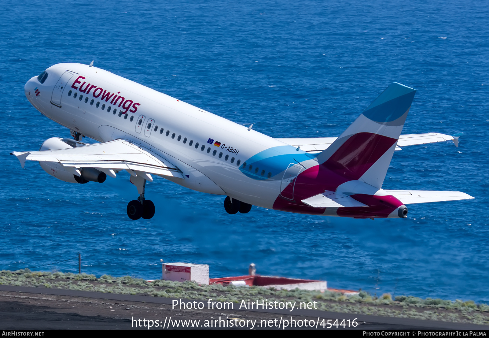 Aircraft Photo of D-ABGH | Airbus A319-112 | Eurowings | AirHistory.net #454416