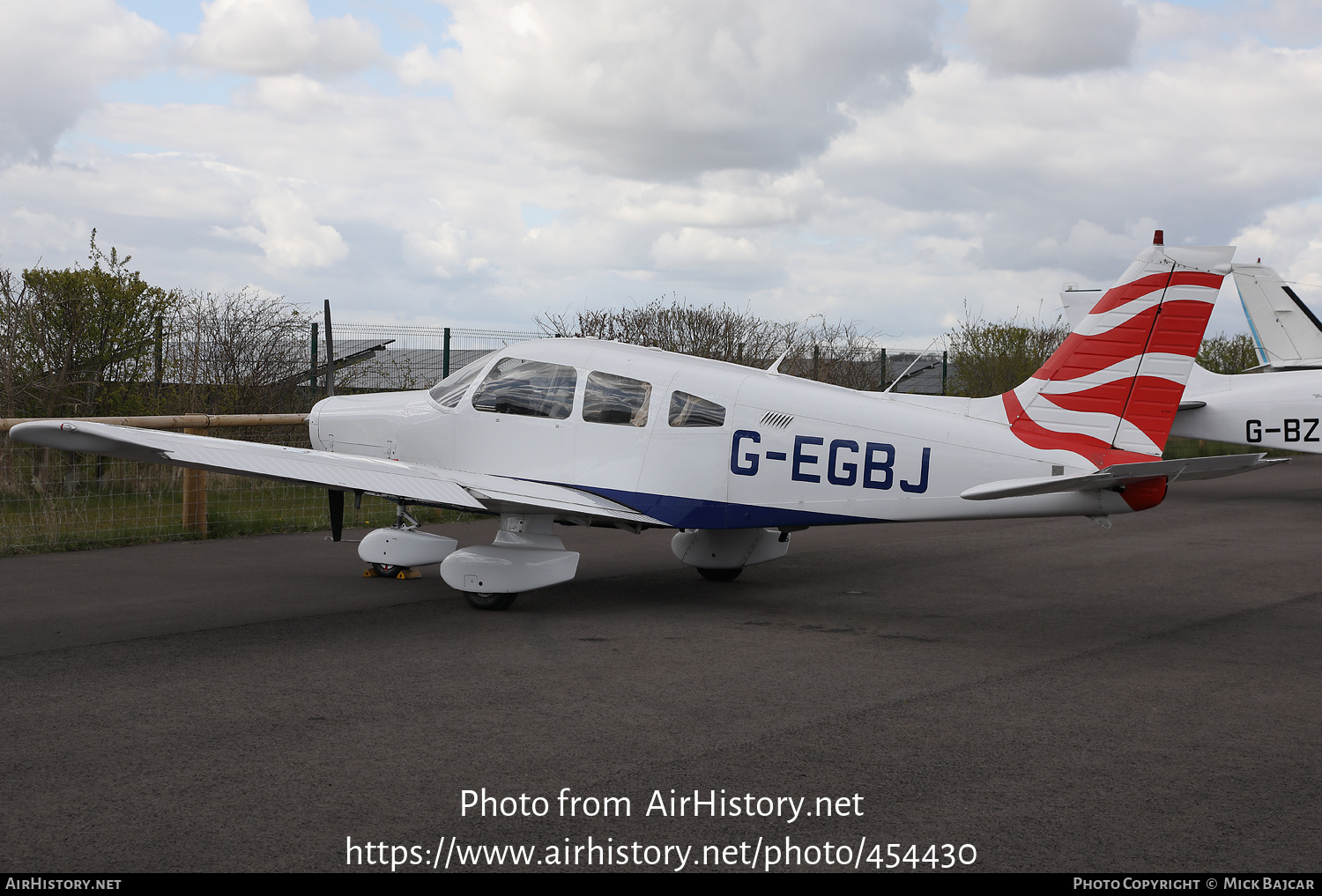 Aircraft Photo of G-EGBJ | Piper PA-28-161 Cherokee Warrior II | AirHistory.net #454430