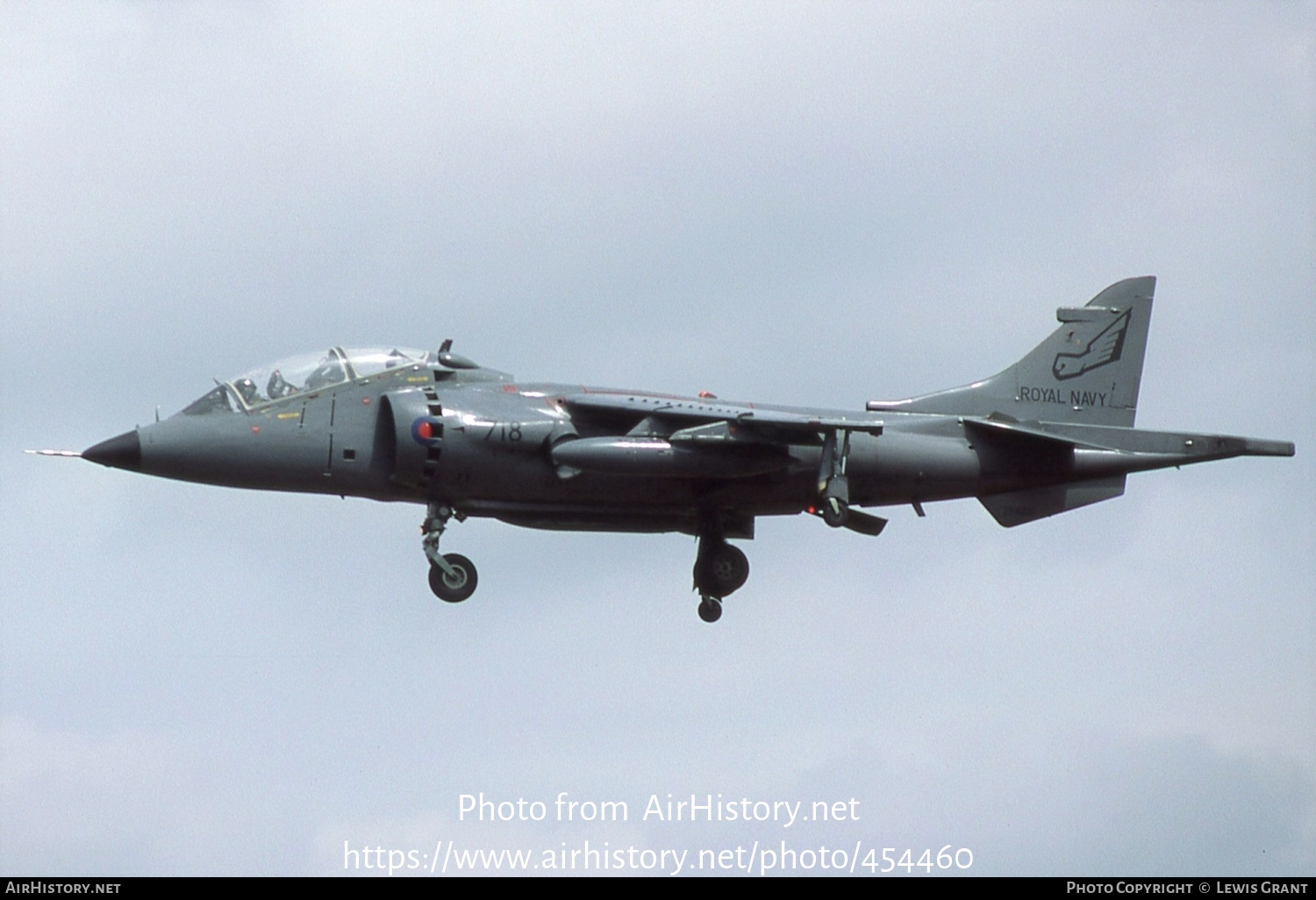 Aircraft Photo of ZB605 | Hawker Siddeley Harrier T4N | UK - Navy | AirHistory.net #454460