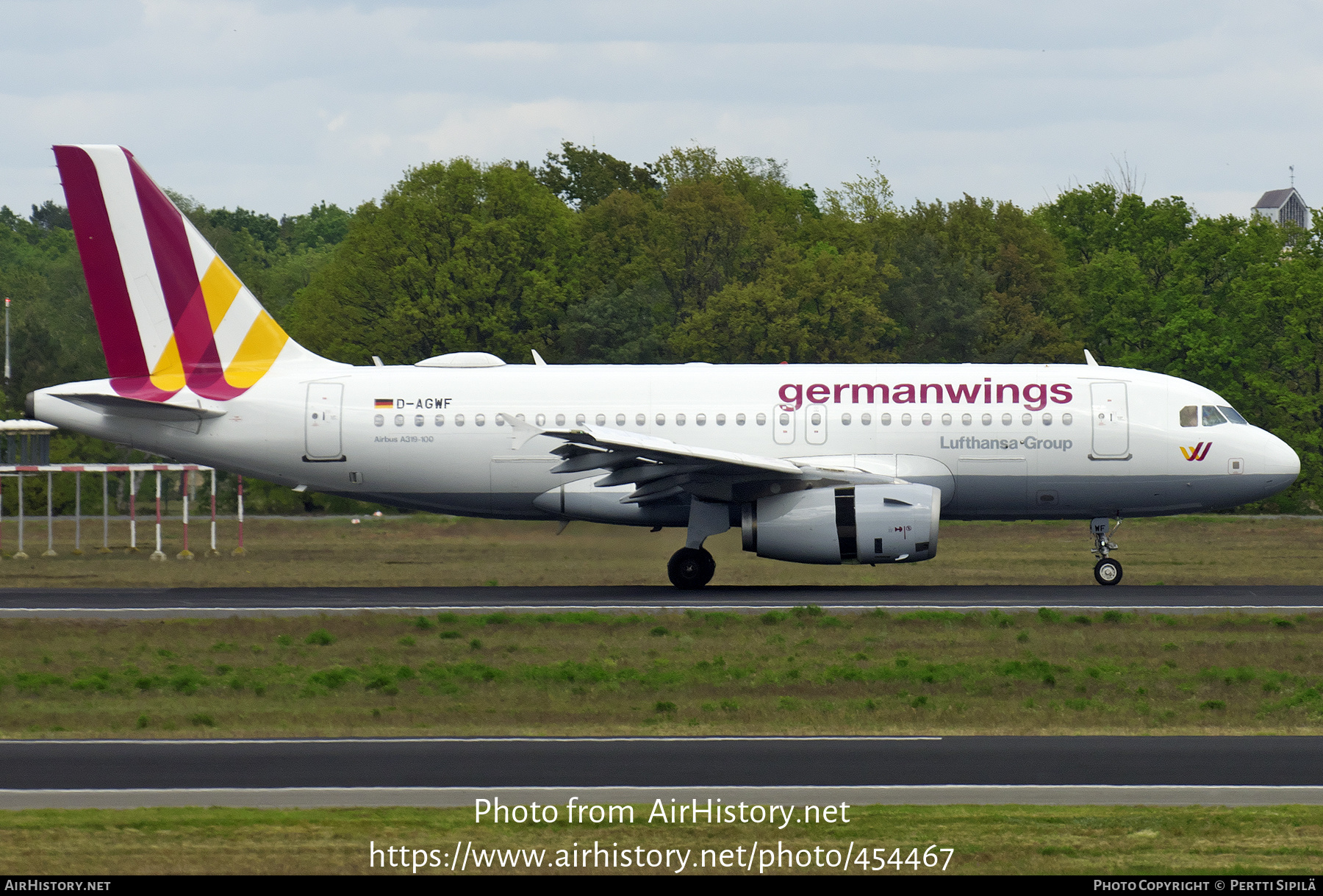 Aircraft Photo of D-AGWF | Airbus A319-132 | Germanwings | AirHistory.net #454467