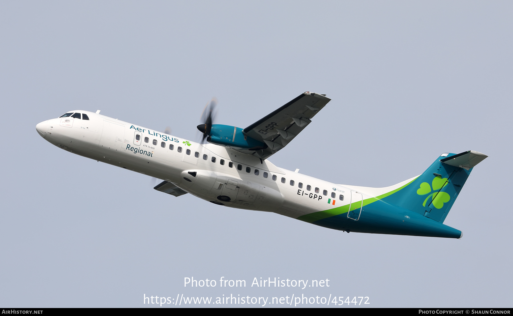 Aircraft Photo of EI-GPP | ATR ATR-72-600 (ATR-72-212A) | Aer Lingus Regional | AirHistory.net #454472