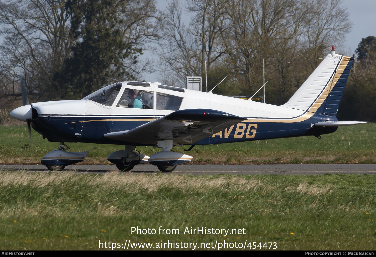 Aircraft Photo of G-AVBG | Piper PA-28-180 Cherokee B | AirHistory.net #454473