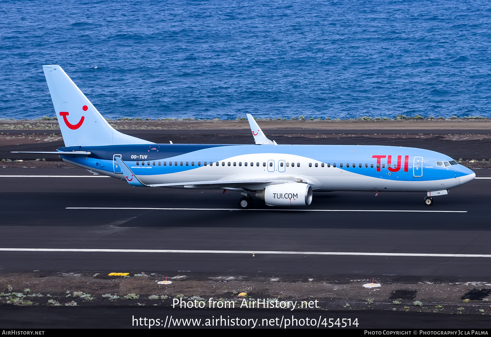 Aircraft Photo of OO-TUV | Boeing 737-86J | TUI | AirHistory.net #454514