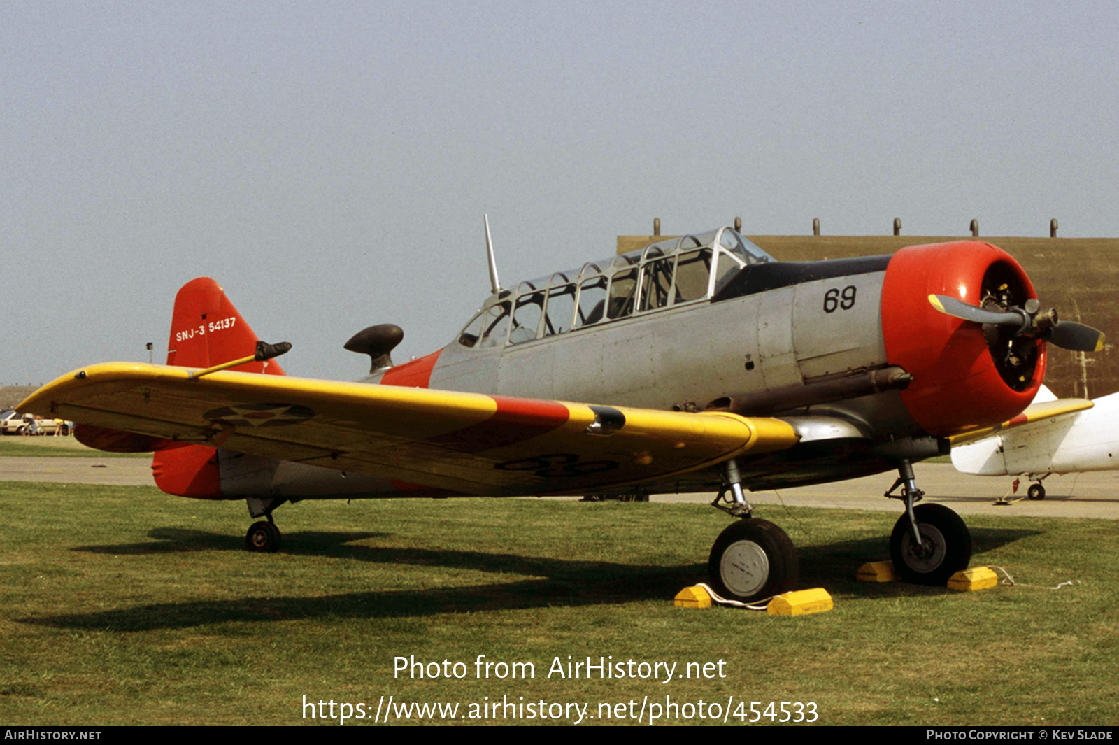 Aircraft Photo of G-CTKL / 54137 | North American AT-16 Harvard IIB | USA - Navy | AirHistory.net #454533