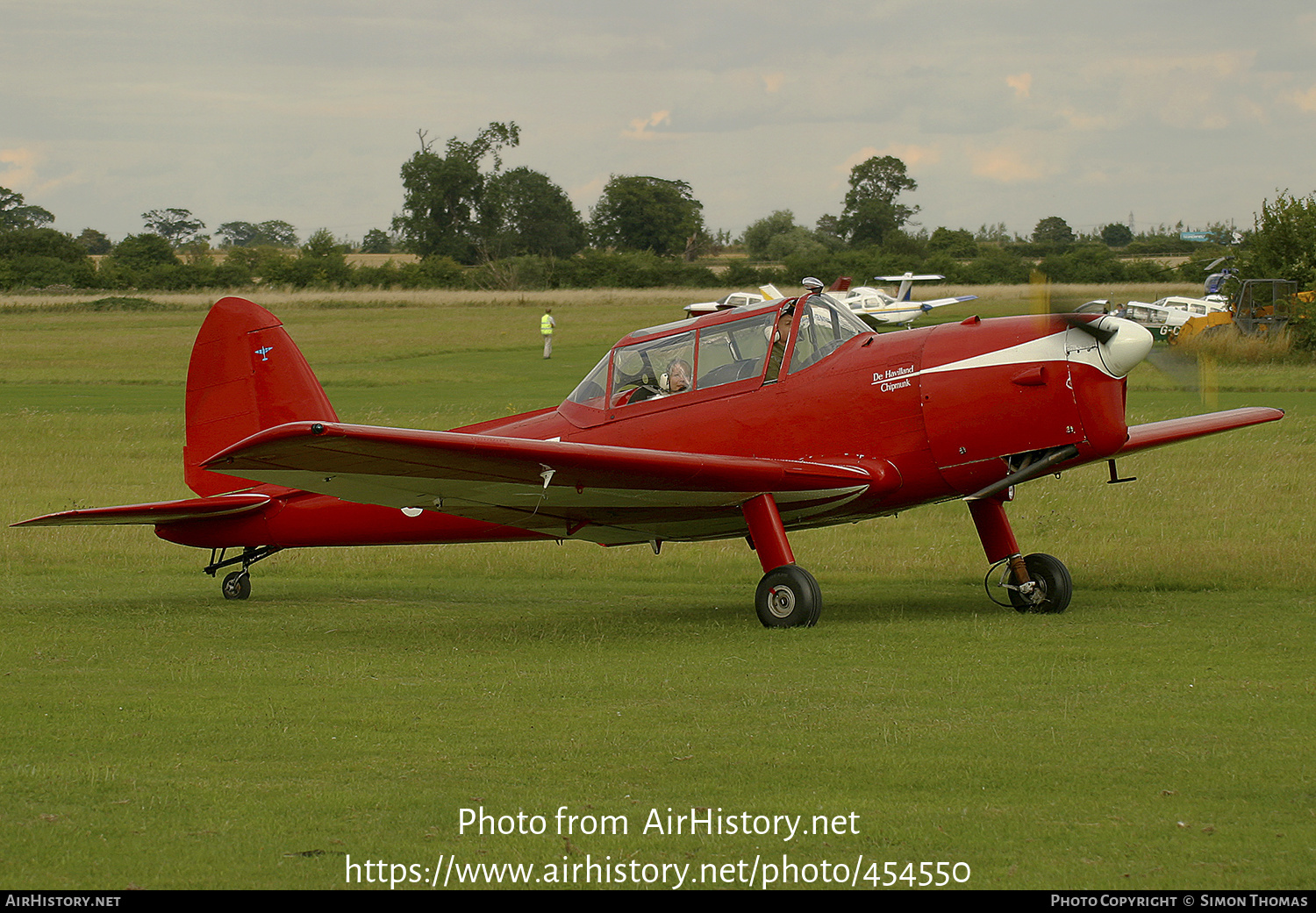 Aircraft Photo of G-BBMZ | De Havilland DHC-1 Chipmunk Mk22 | AirHistory.net #454550