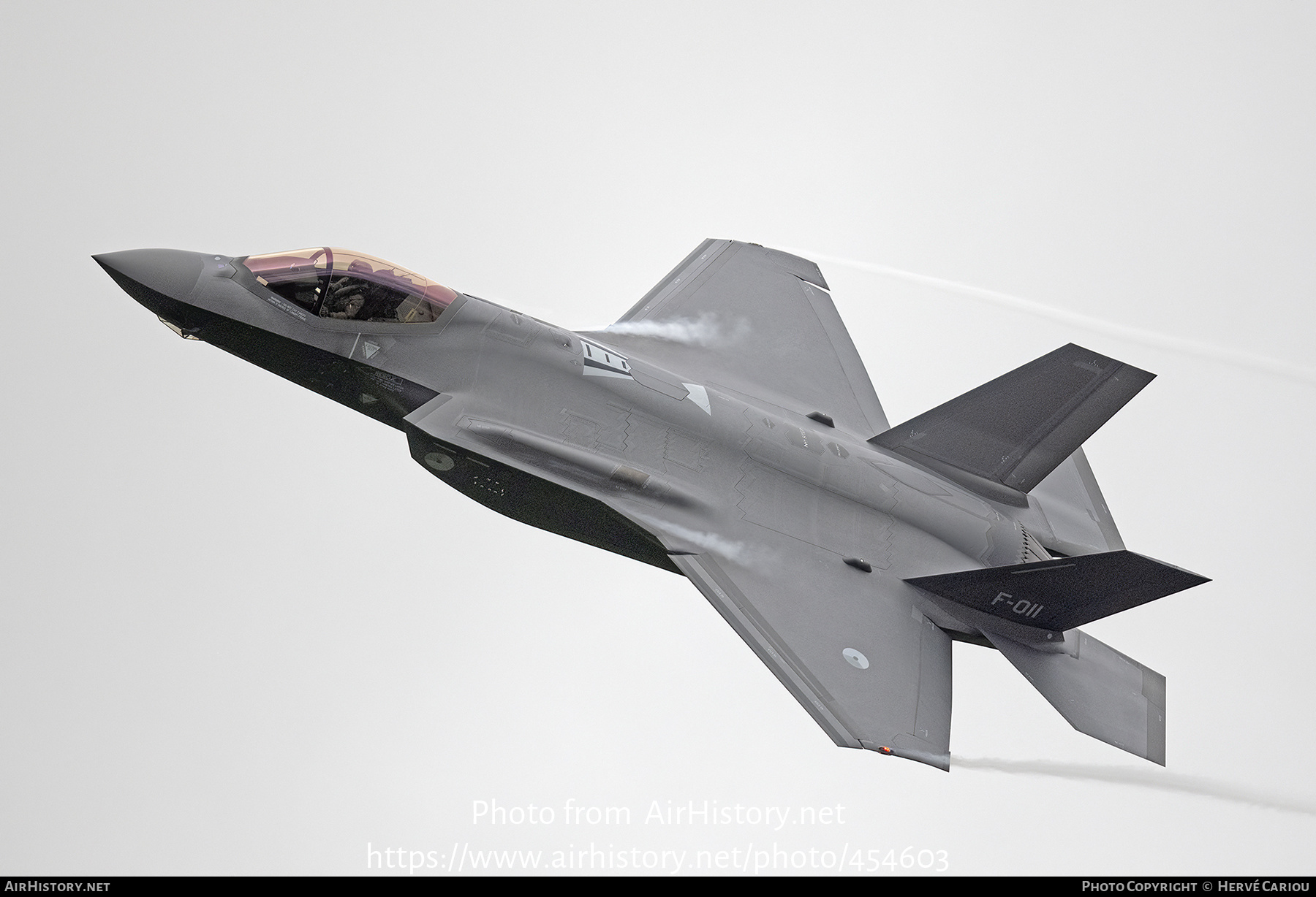 Aircraft Photo of F-011 | Lockheed Martin F-35A Lightning II | Netherlands - Air Force | AirHistory.net #454603