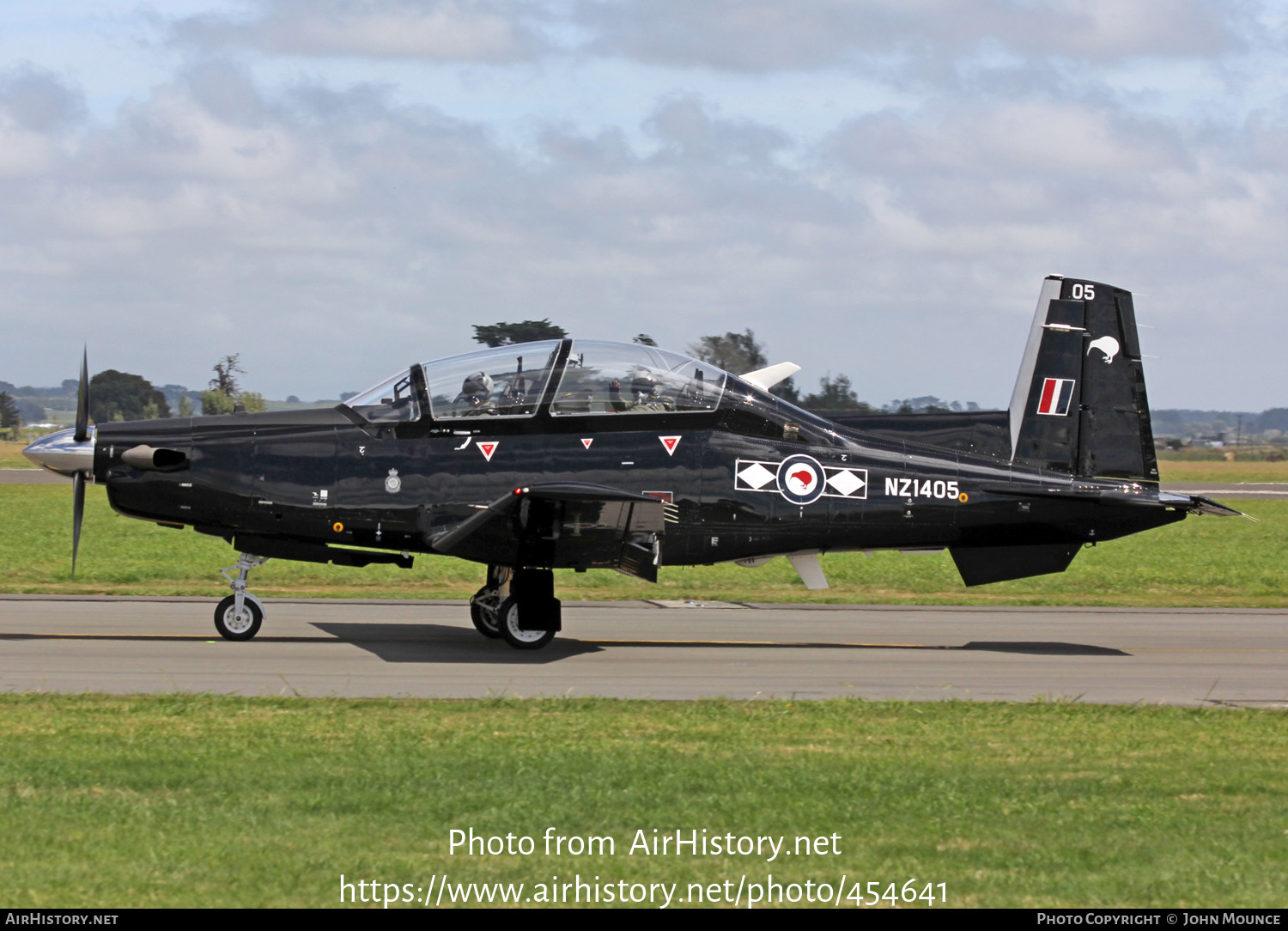 Aircraft Photo of NZ1405 | Beechcraft T-6C Texan II | New Zealand - Air Force | AirHistory.net #454641