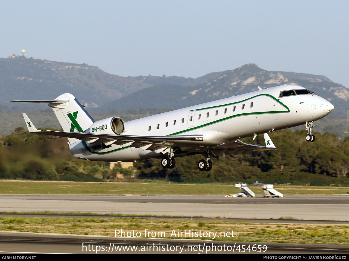 Aircraft Photo of 9H-BOO | Bombardier Challenger 850 (CRJ-200SE/CL-600-2B19) | AirX Charter | AirHistory.net #454659