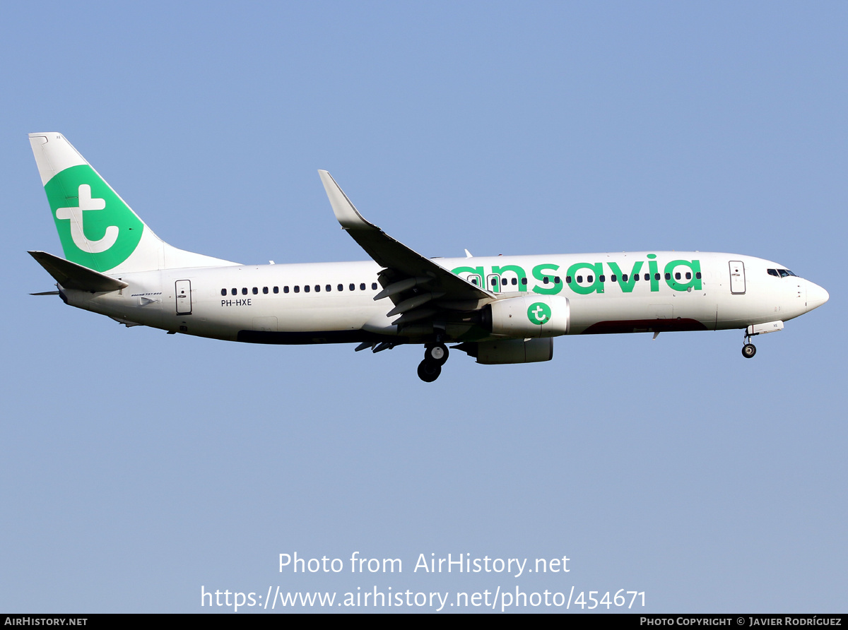 Aircraft Photo of PH-HXE | Boeing 737-8K2 | Transavia | AirHistory.net #454671