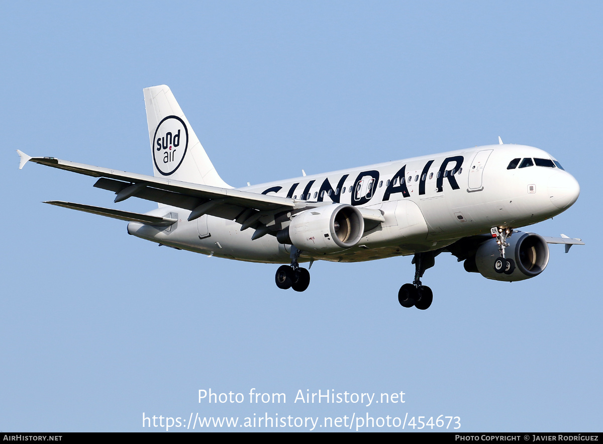 Aircraft Photo of 9A-BER | Airbus A319-112 | Sundair | AirHistory.net #454673