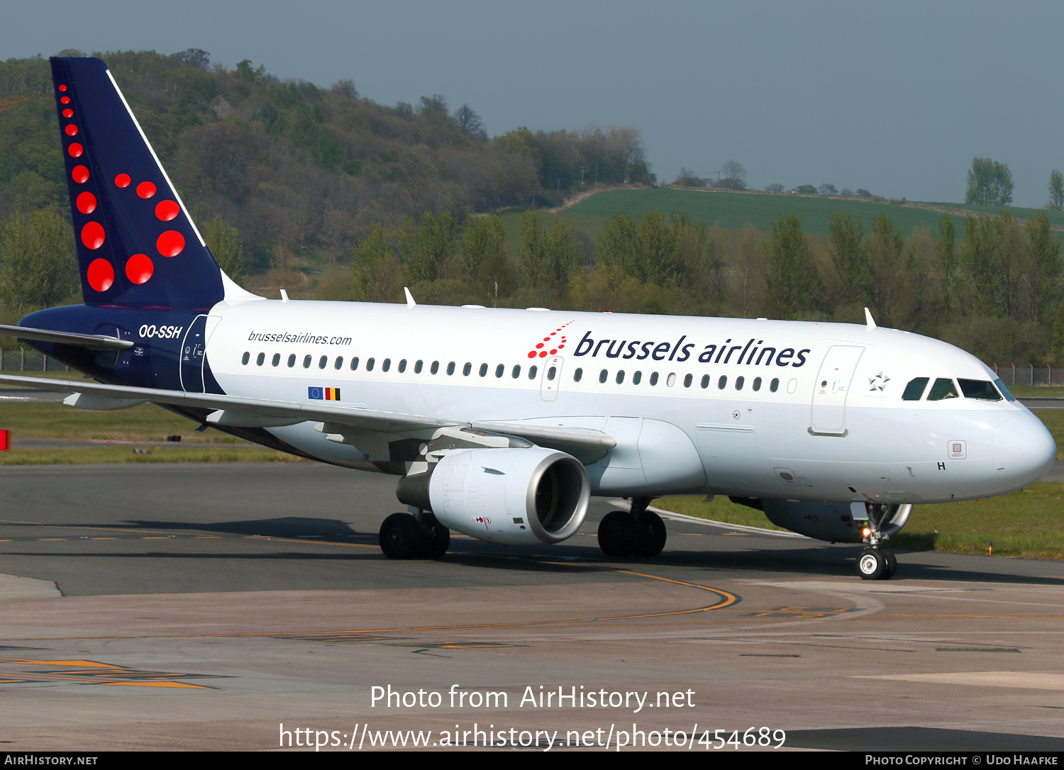 Aircraft Photo of OO-SSH | Airbus A319-112 | Brussels Airlines | AirHistory.net #454689