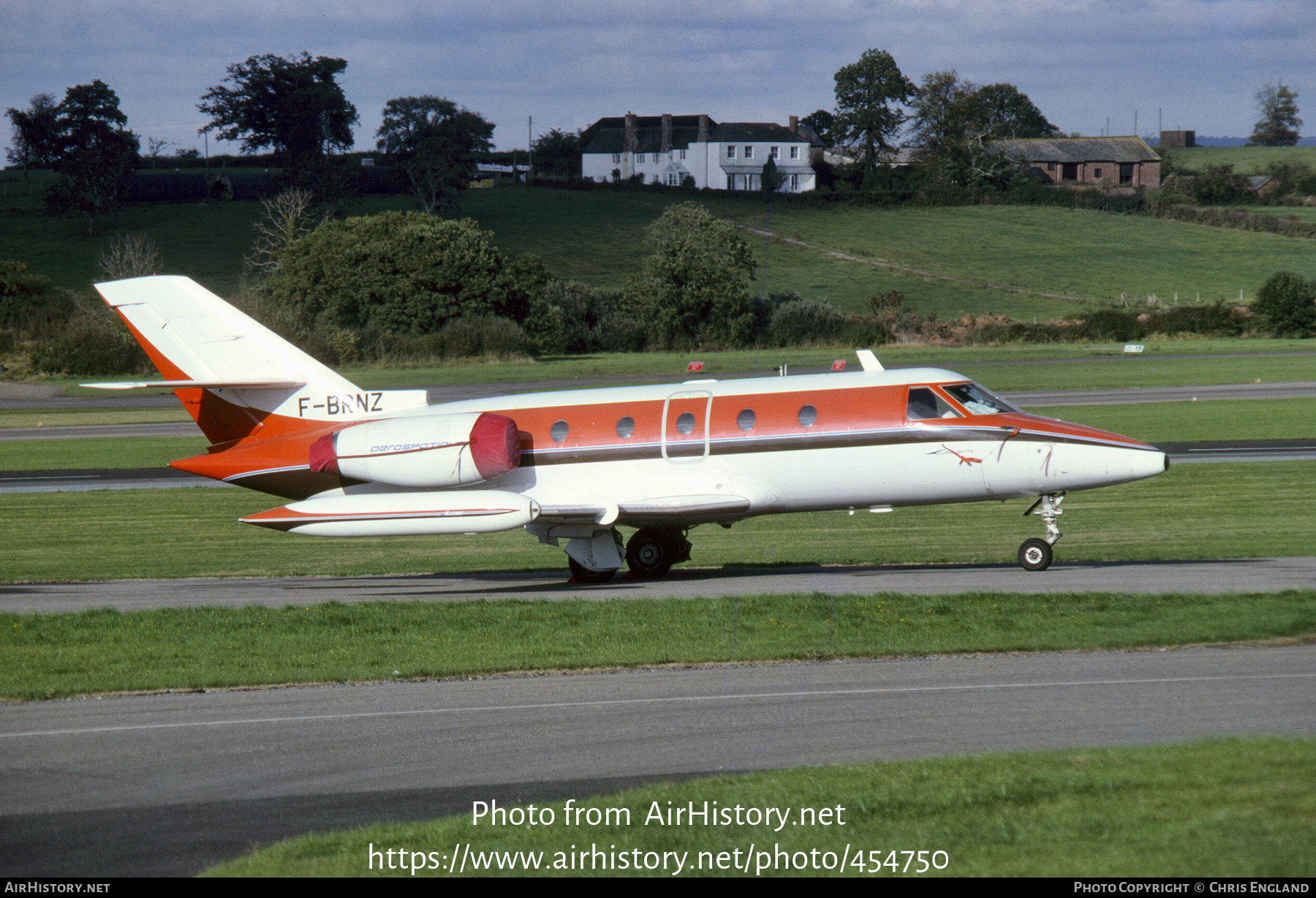 Aircraft Photo of F-BRNZ | Aerospatiale SN-601 Corvette 100 | Aerospatiale | AirHistory.net #454750