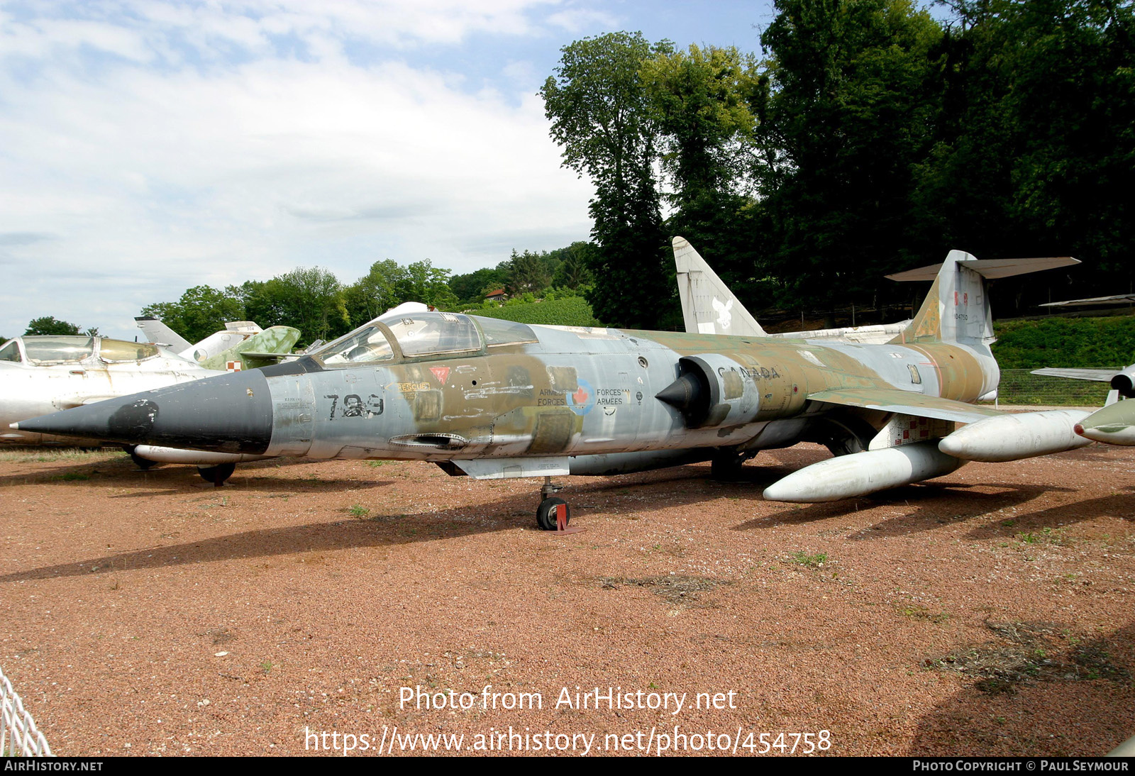 Aircraft Photo of 104750 / 799 | Lockheed CF-104 Starfighter | Canada - Air Force | AirHistory.net #454758