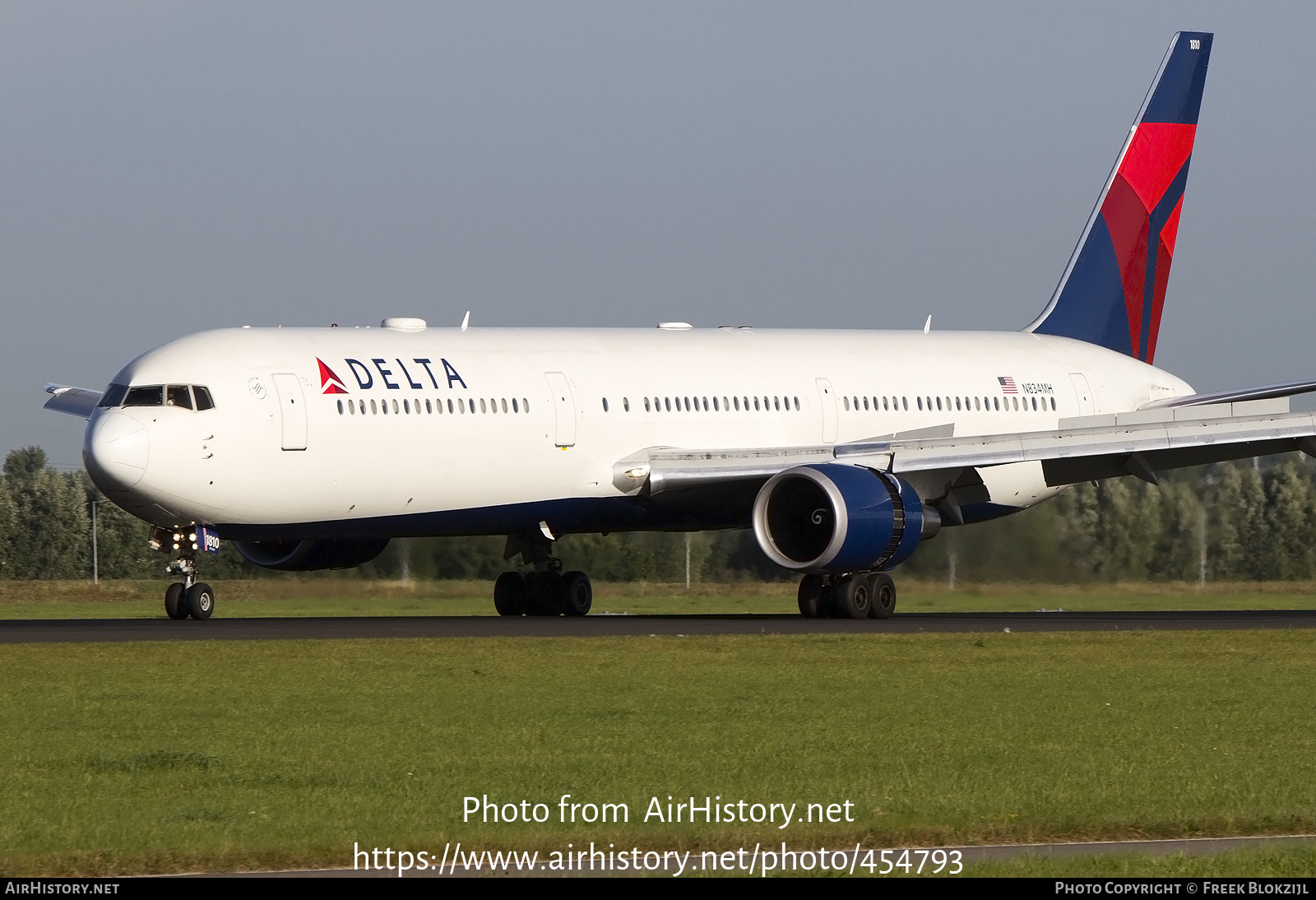 Aircraft Photo of N834MH | Boeing 767-432/ER | Delta Air Lines | AirHistory.net #454793