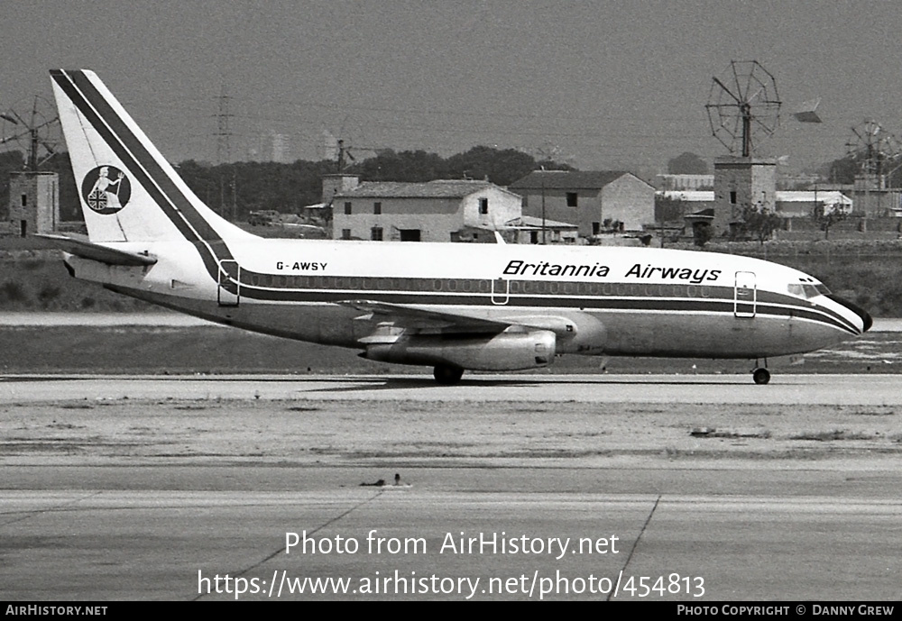 Aircraft Photo of G-AWSY | Boeing 737-204 | Britannia Airways | AirHistory.net #454813