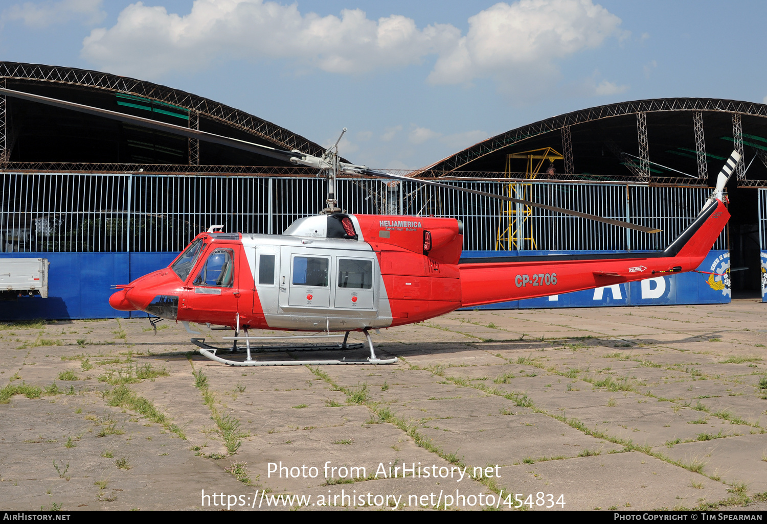 Aircraft Photo of CP-2706 | Bell 212 Twin Two-Twelve | Heliamerica | AirHistory.net #454834