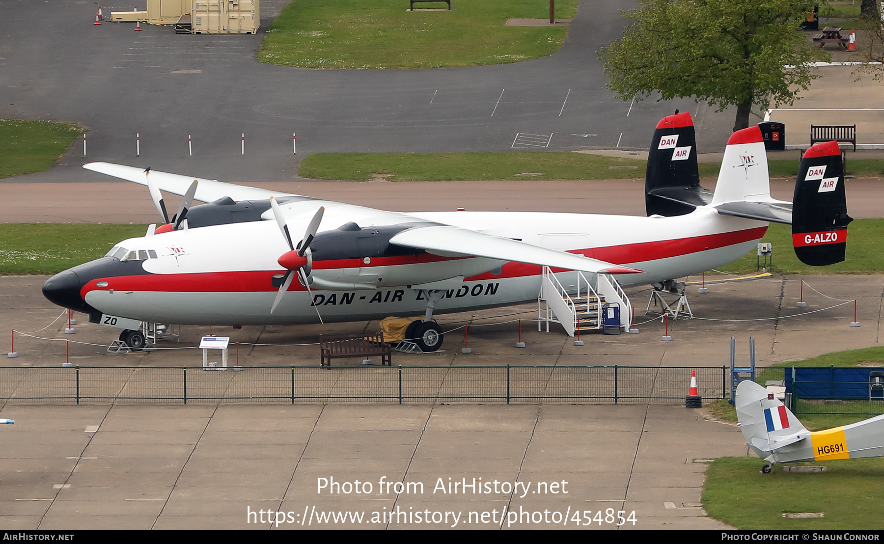 Aircraft Photo of G-ALZO | Airspeed AS-57 Ambassador 2 | Dan-Air London ...