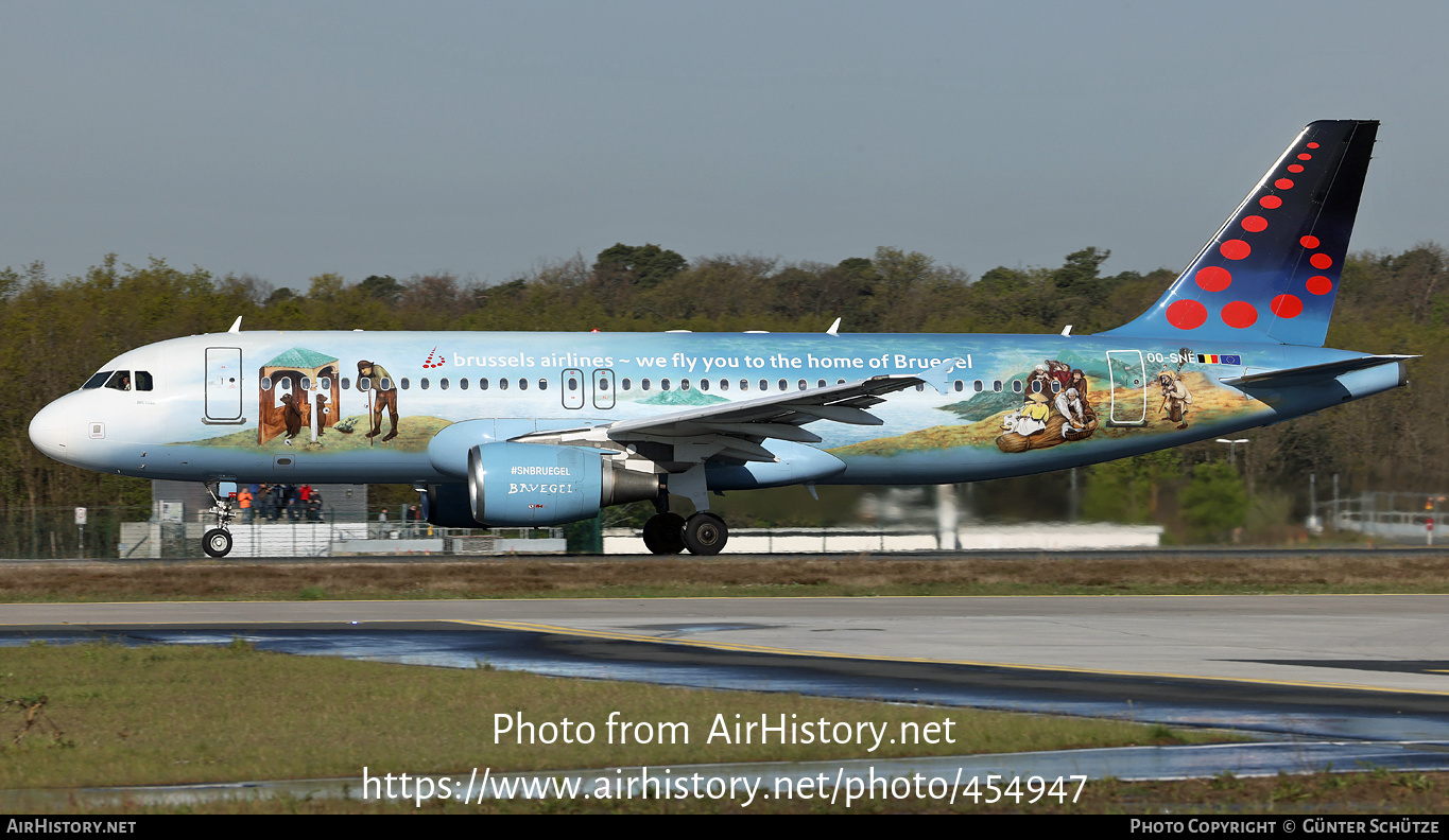 Aircraft Photo of OO-SNE | Airbus A320-214 | Brussels Airlines | AirHistory.net #454947