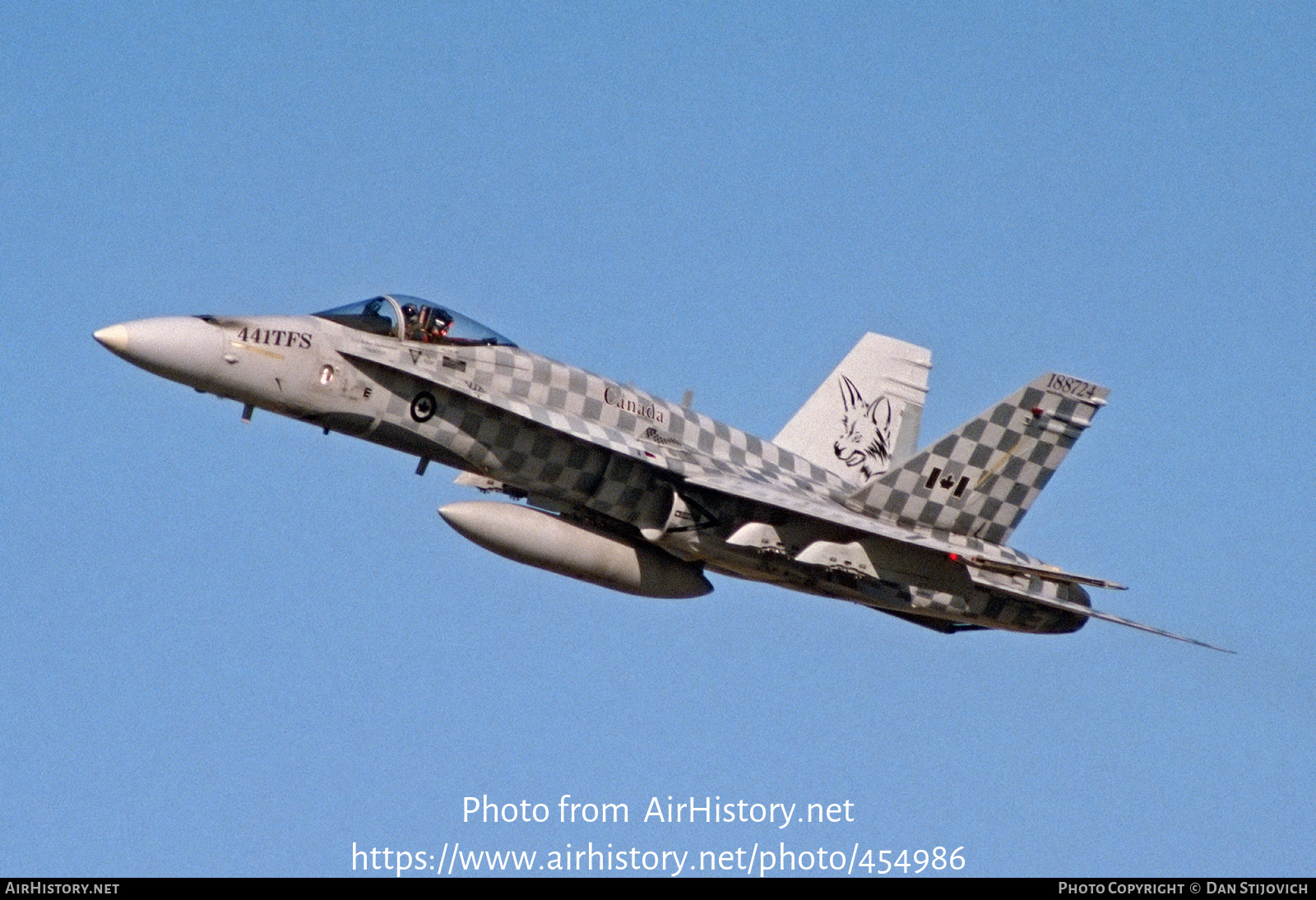 Aircraft Photo of 188724 | McDonnell Douglas CF-188 Hornet | Canada - Air Force | AirHistory.net #454986