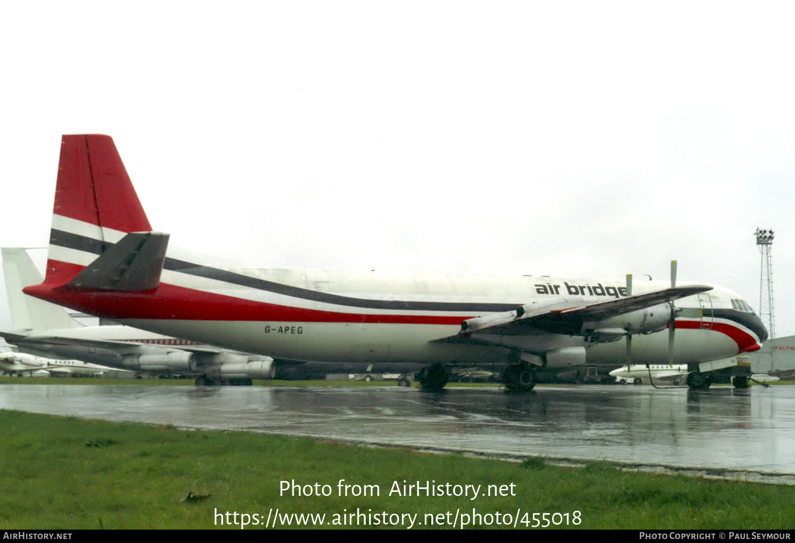 Aircraft Photo of G-APEG | Vickers 953C Merchantman | Air Bridge | AirHistory.net #455018