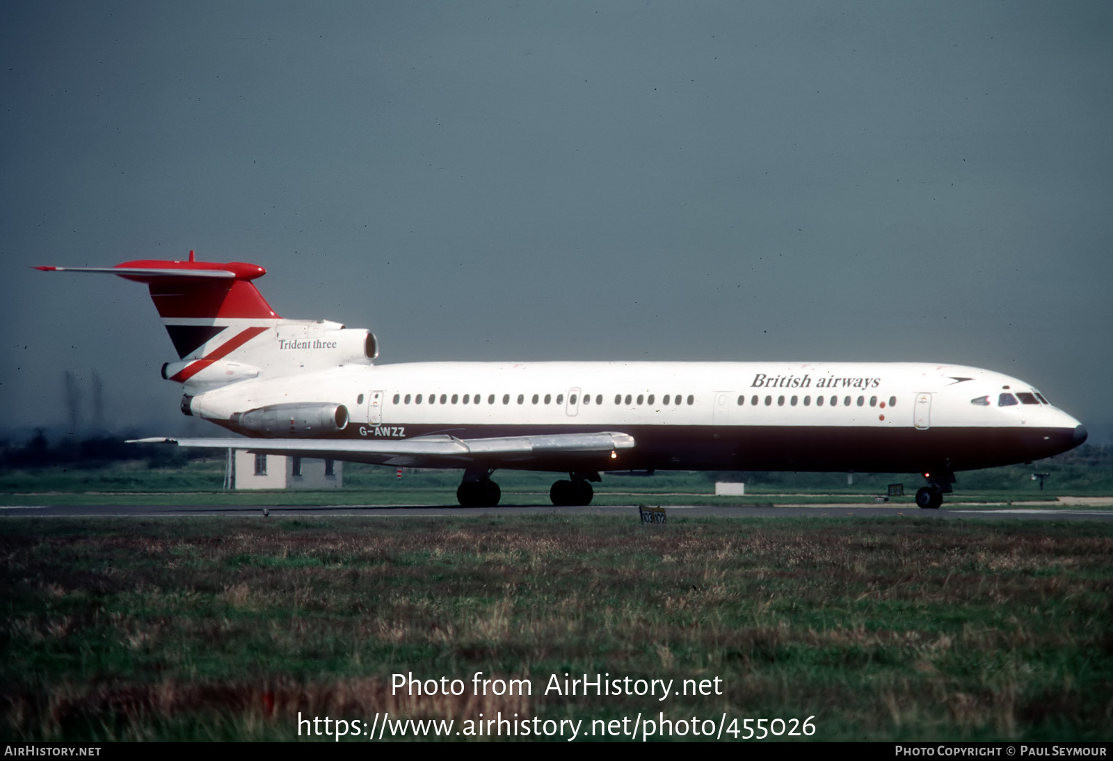 Aircraft Photo Of G-AWZZ | Hawker Siddeley HS-121 Trident 3B | British ...