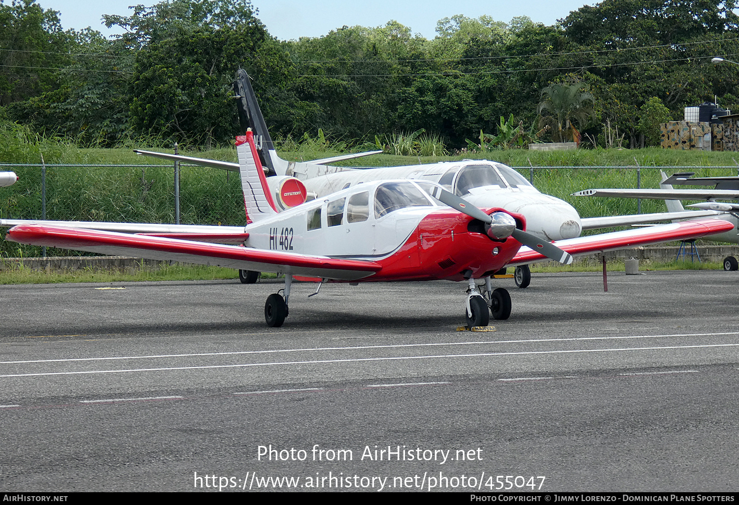 Aircraft Photo of HI482 | Piper PA-32-250 Cherokee Six | AirHistory.net #455047