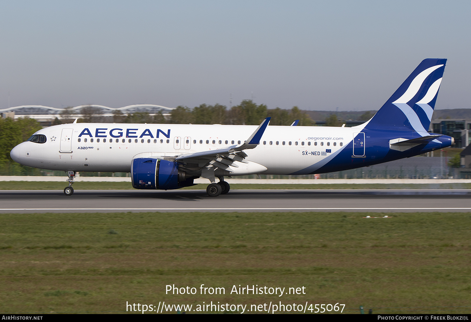 Aircraft Photo of SX-NED | Airbus A320-271N | Aegean Airlines | AirHistory.net #455067