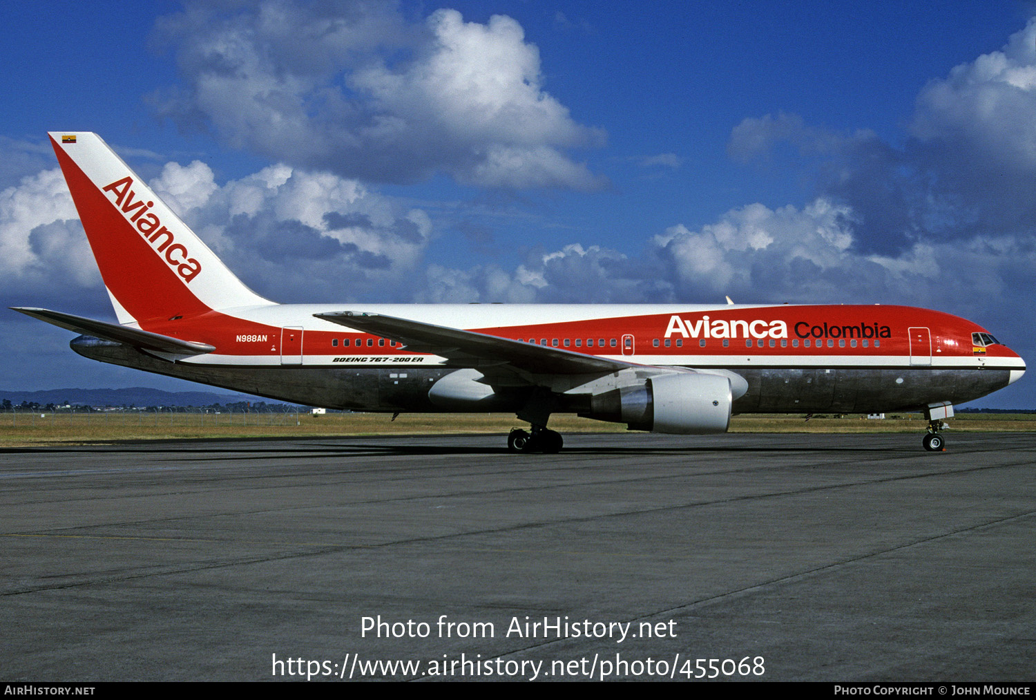 Aircraft Photo of N988AN | Boeing 767-284/ER | Avianca | AirHistory.net #455068