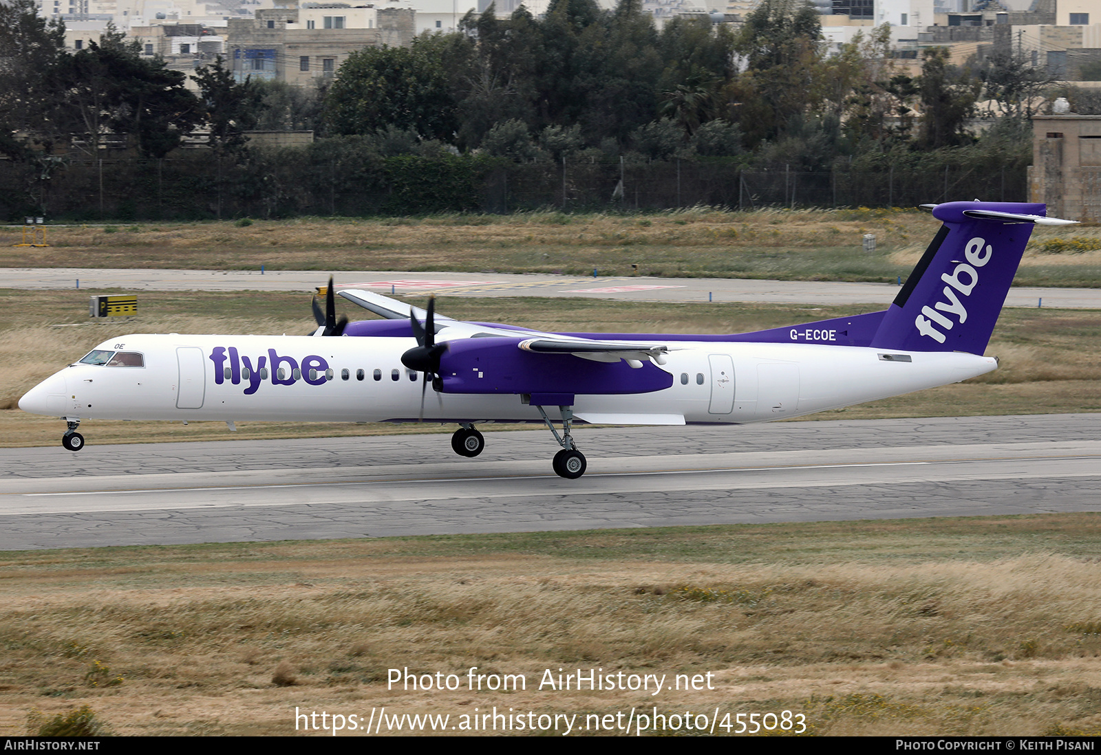 Aircraft Photo of G-ECOE | Bombardier DHC-8-402 Dash 8 | Flybe | AirHistory.net #455083